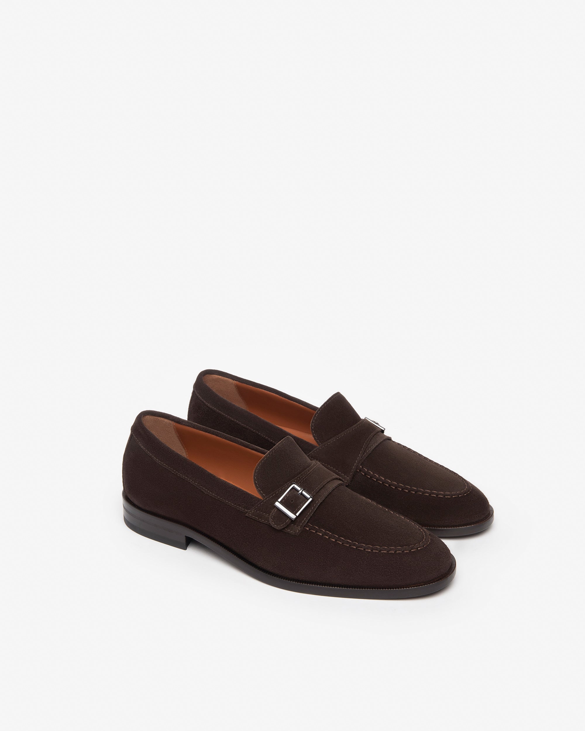 Nero Giardini Loafers mocassins daim homme boucle
