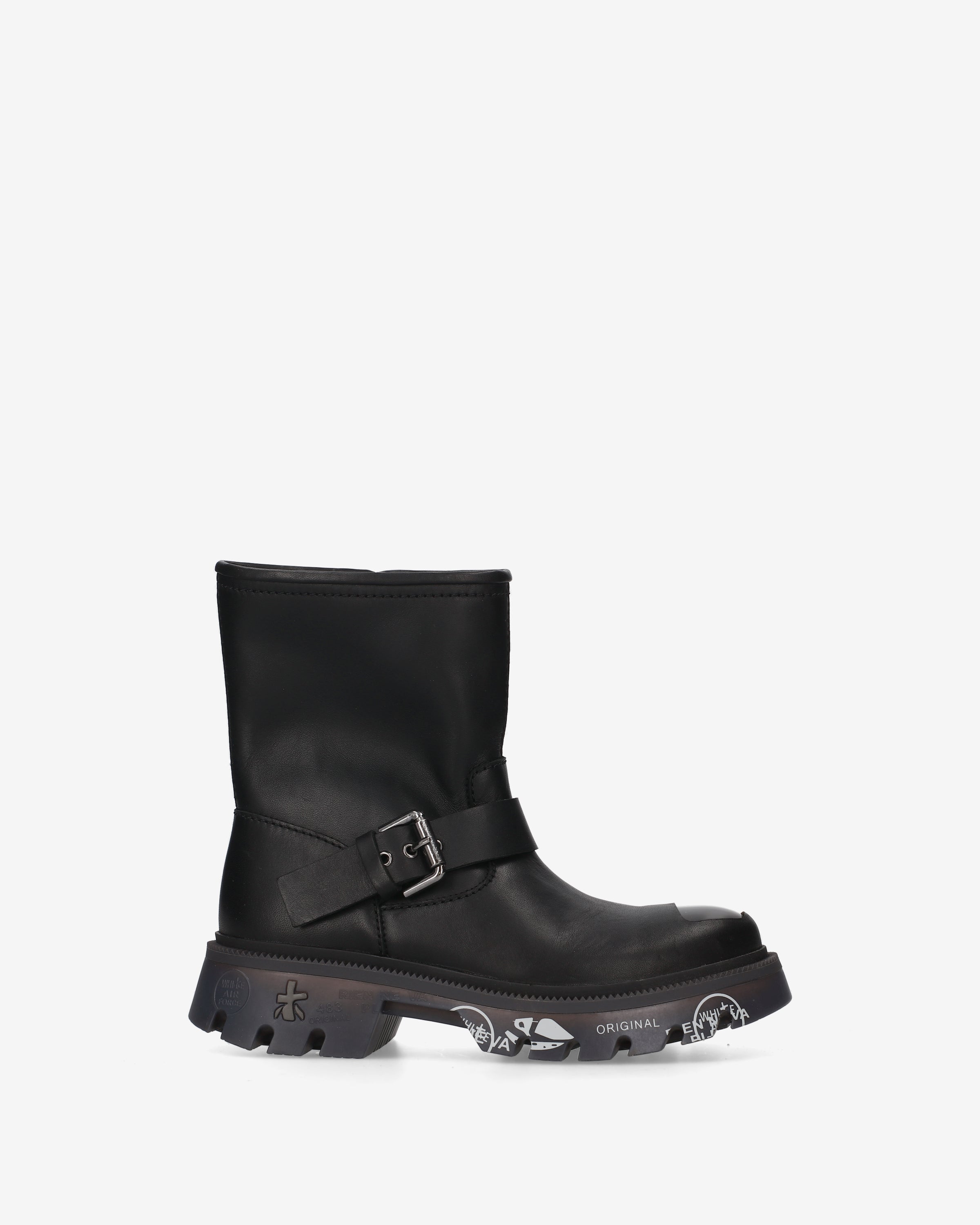 Premiata Camden 464 bottines cuir noir femme