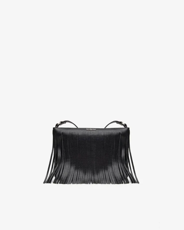 Nero Giardini Bags sac bandoulière cuir franges PZ