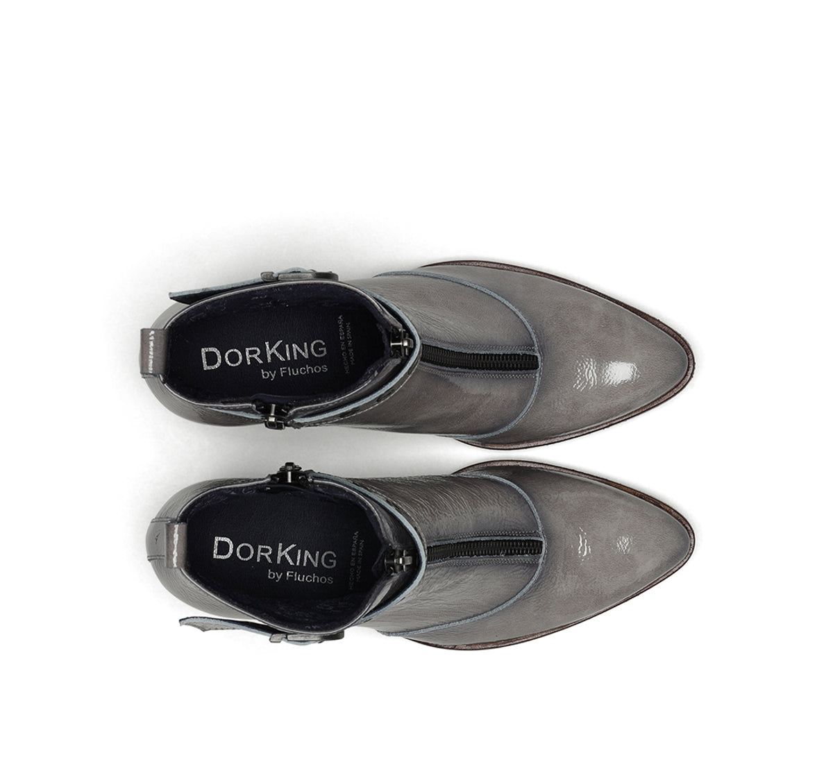 Dorking by Fluchos Thais D8300 bottines grises talon