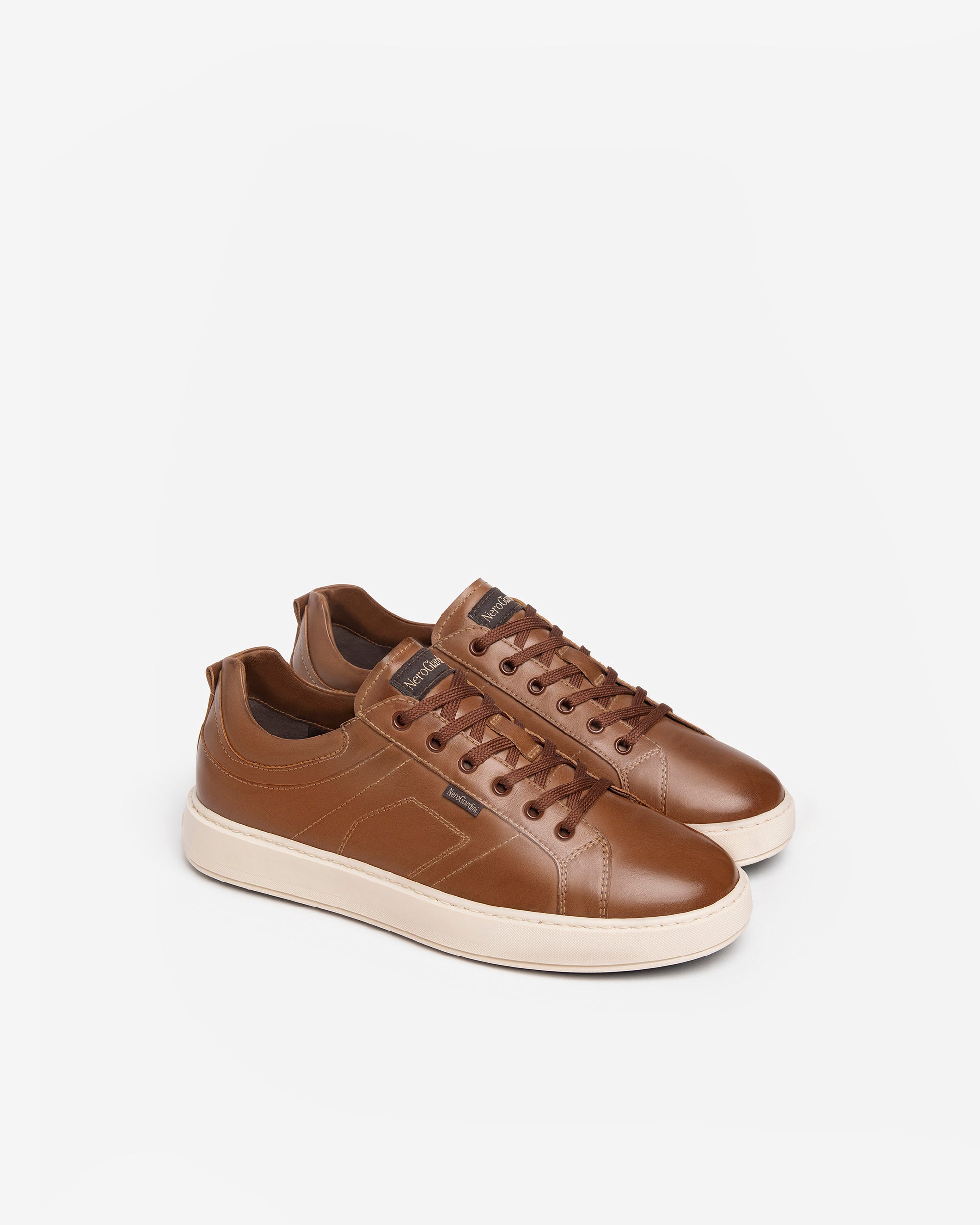 Nero Giardini Sneakers baskets cuir homme hiver