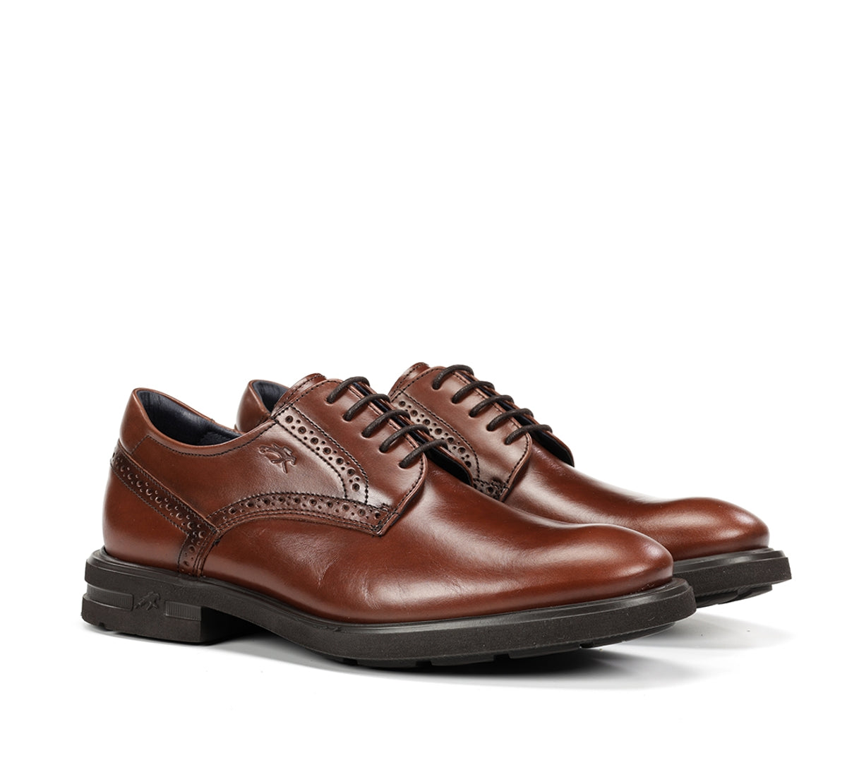 Fluchos Belgas F0630 chaussures marron cuir homme
