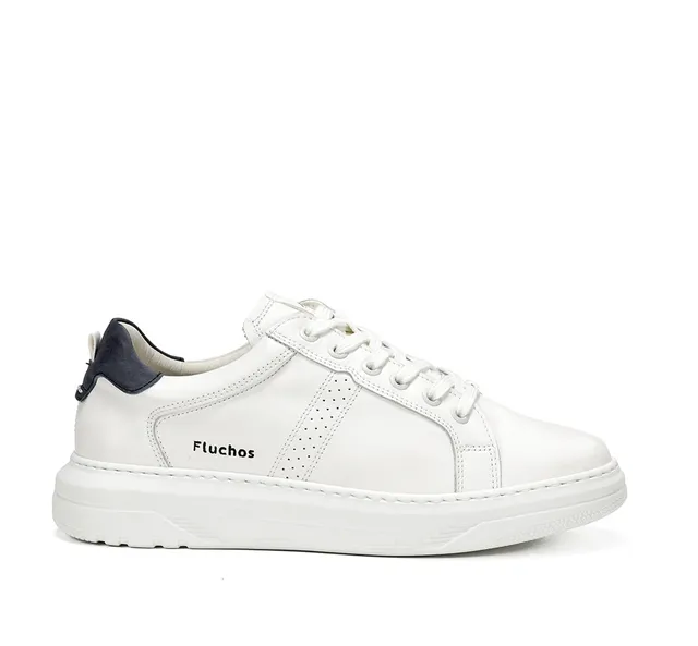 Fluchos Boston F1966 sneakers homme blanc confort
