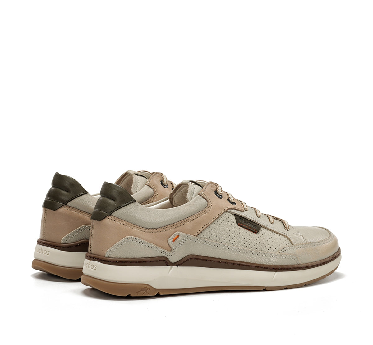 Fluchos Jeff F2357 basket homme blanche cuir