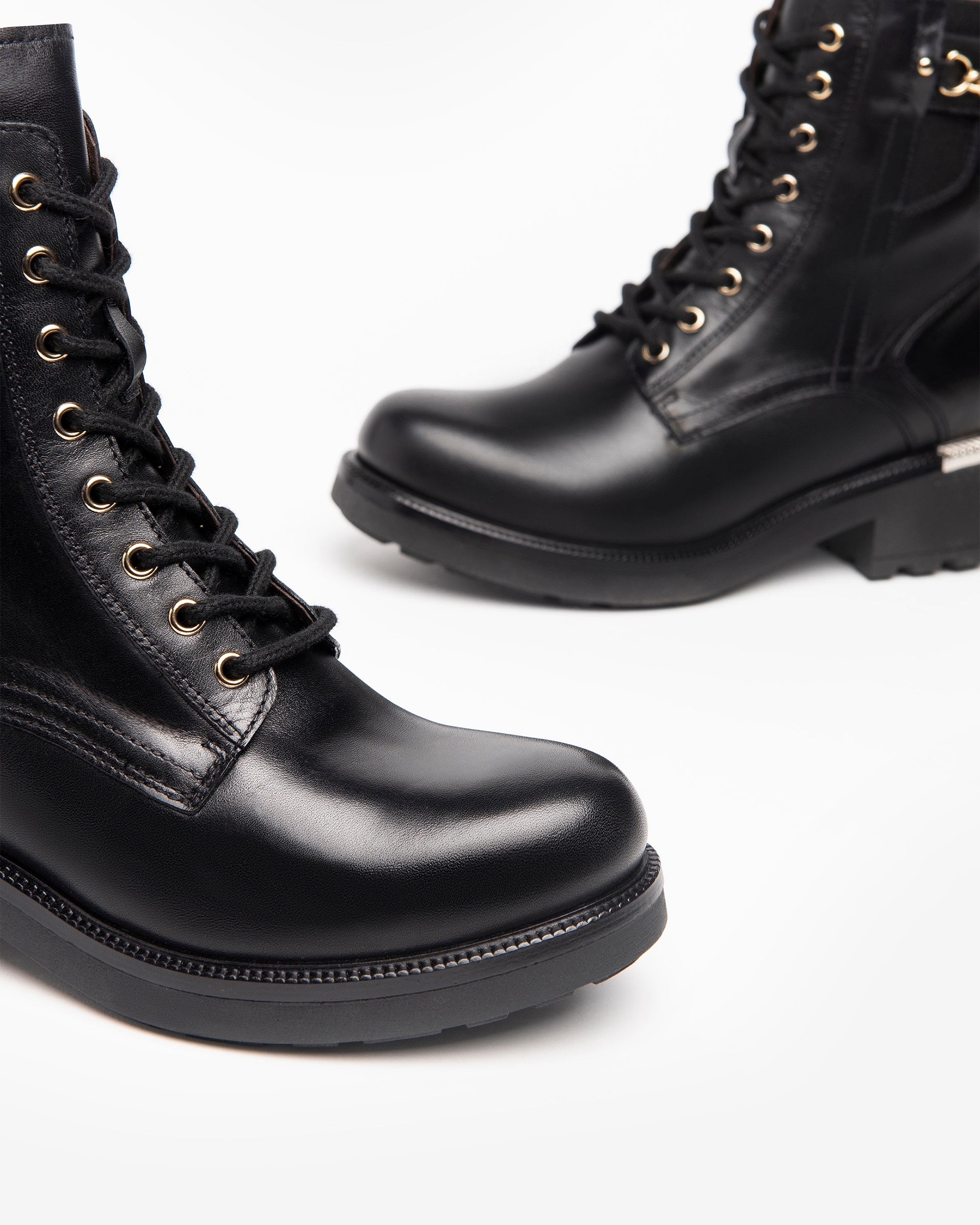Nero Giardini Combat Boots bottines cuir femme automne hiver
