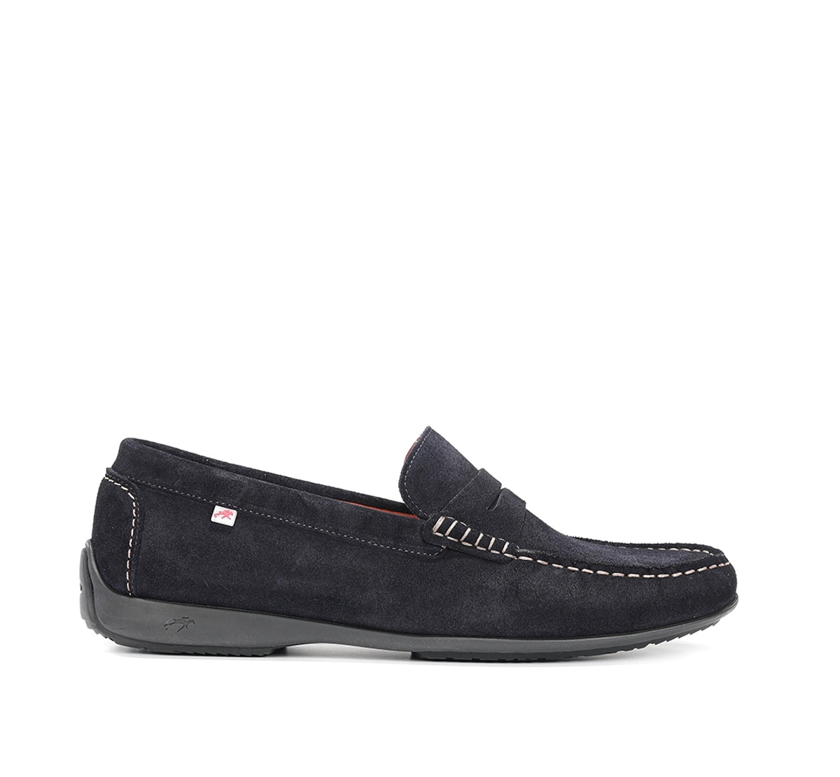 Fluchos Samoa F2207 mocassin homme bleu souple