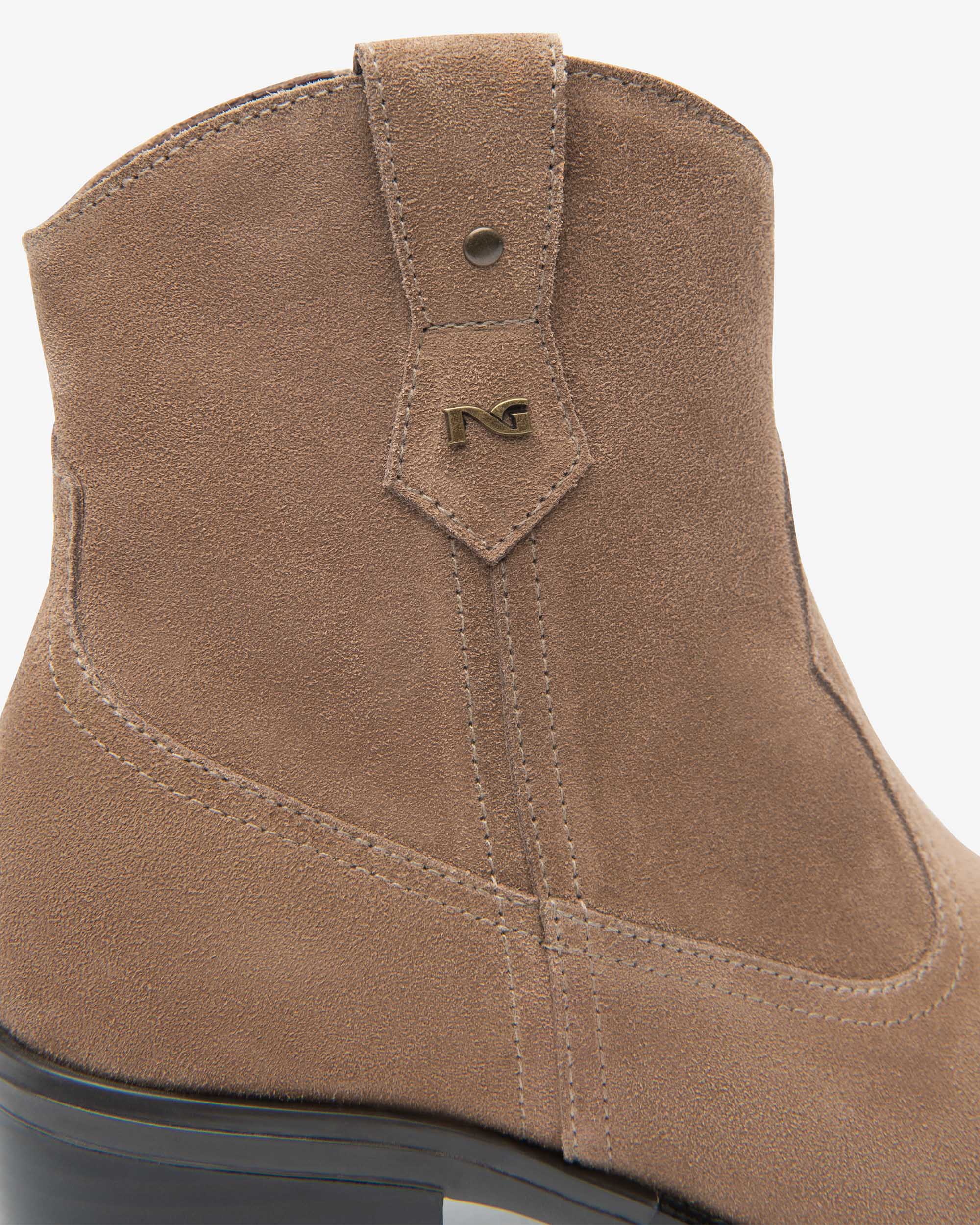 Nero Giardini Bottines Femme Daim Santiags Talon 50mm 38