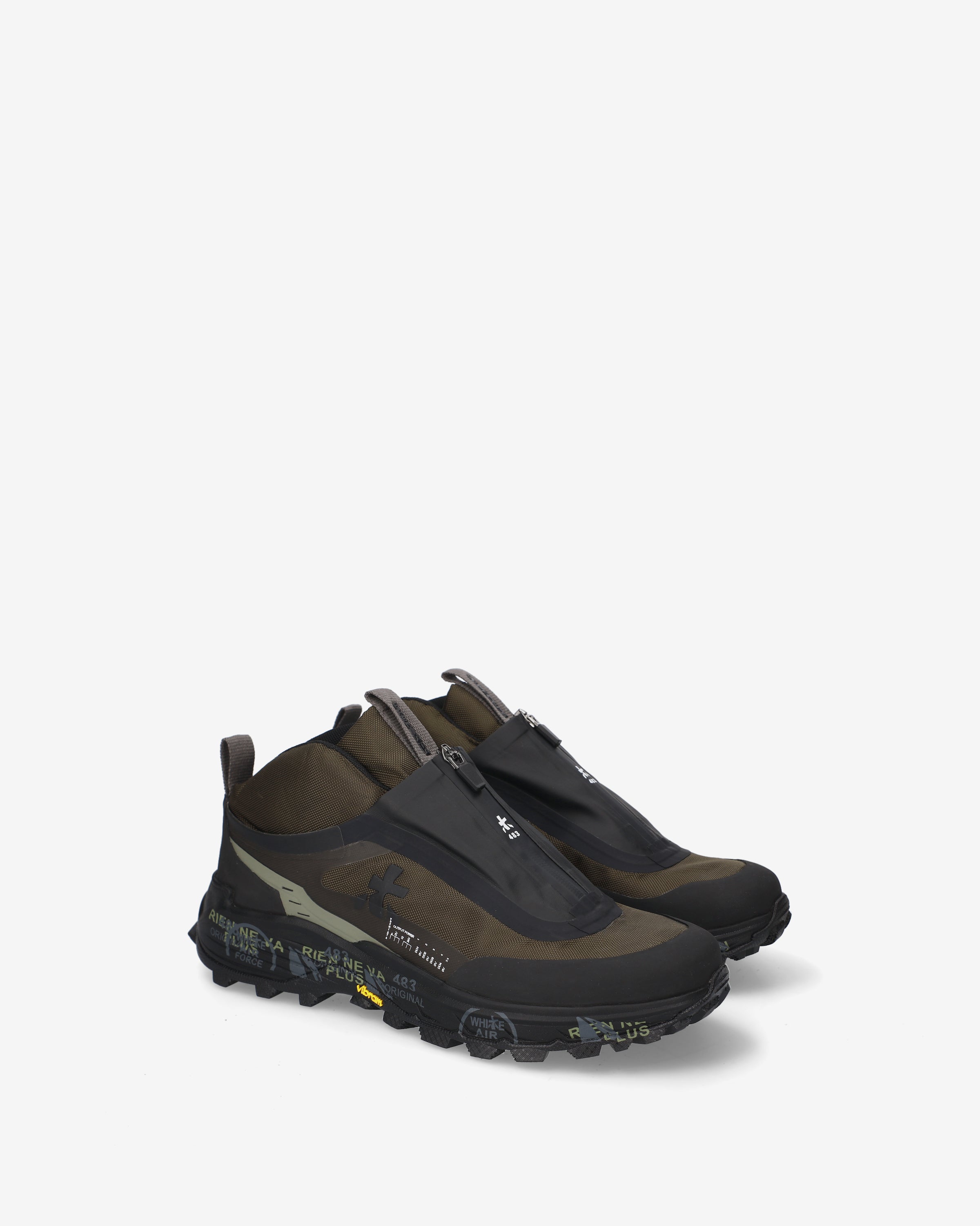 Premiata Vinson 527 sneakers outdoor kaki homme