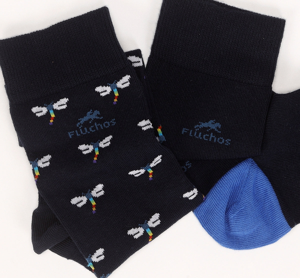 Fluchos CA0009 chaussettes longues libellules homme