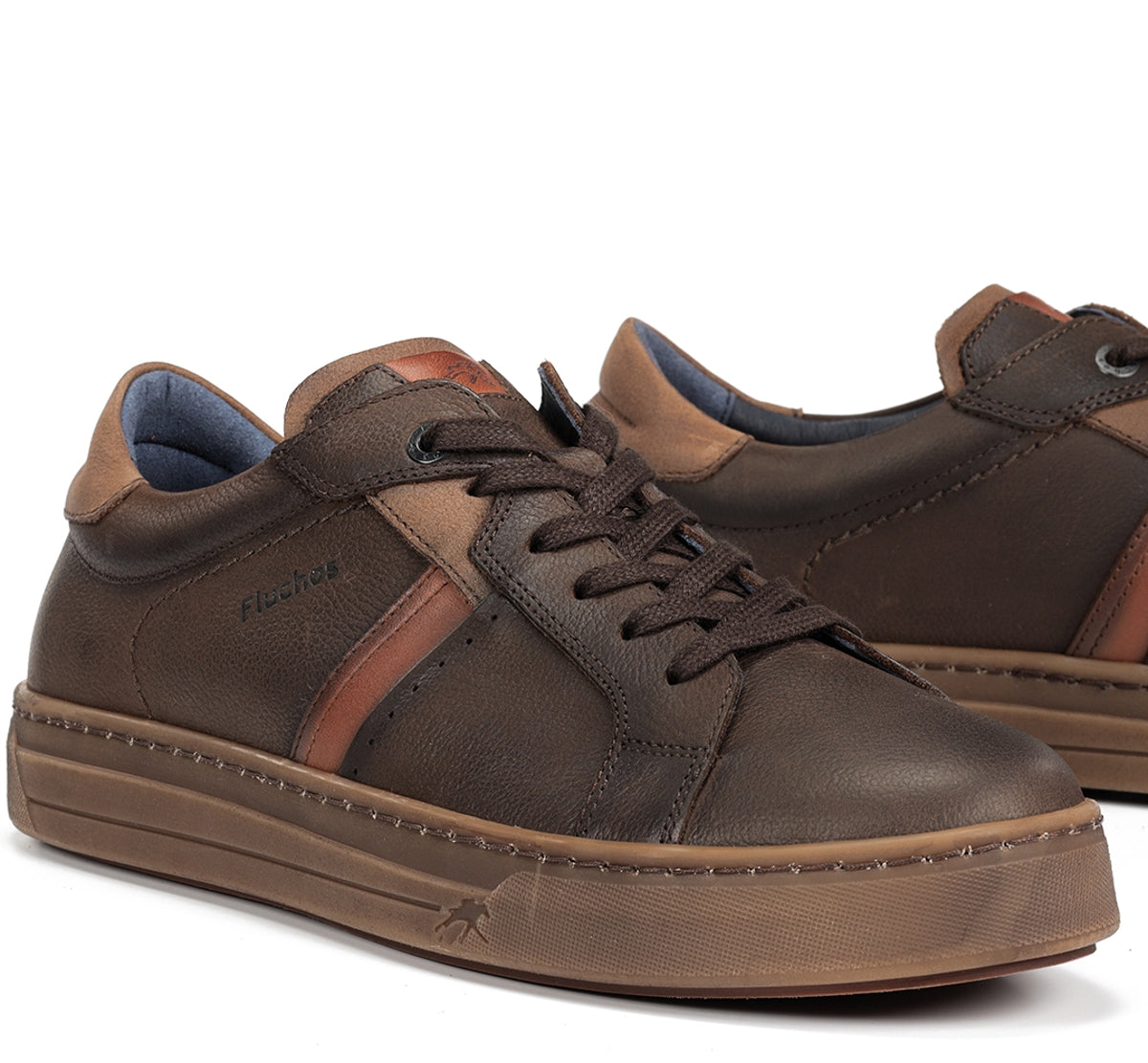 Fluchos Nemo F2215 baskets homme marron slip on