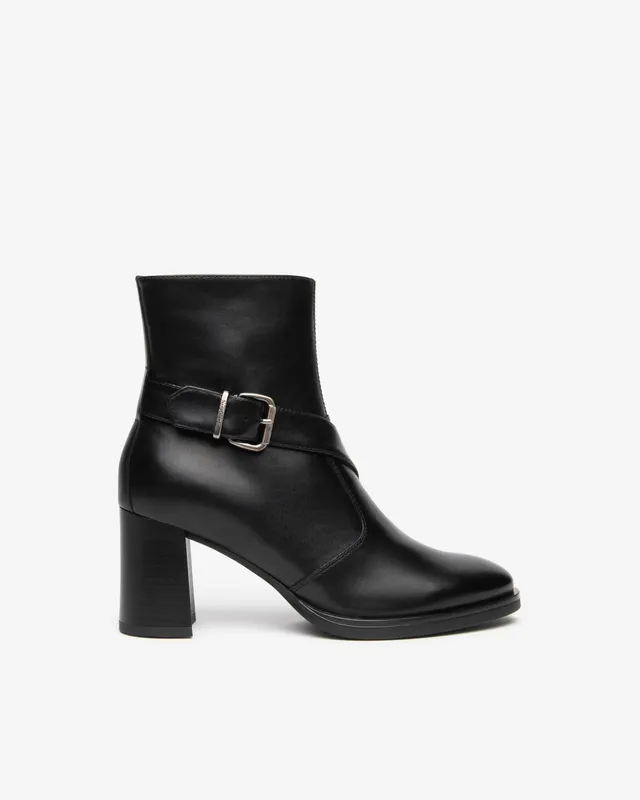 Nero Giardini Ankle Booties bottines cuir femme 38 talon
