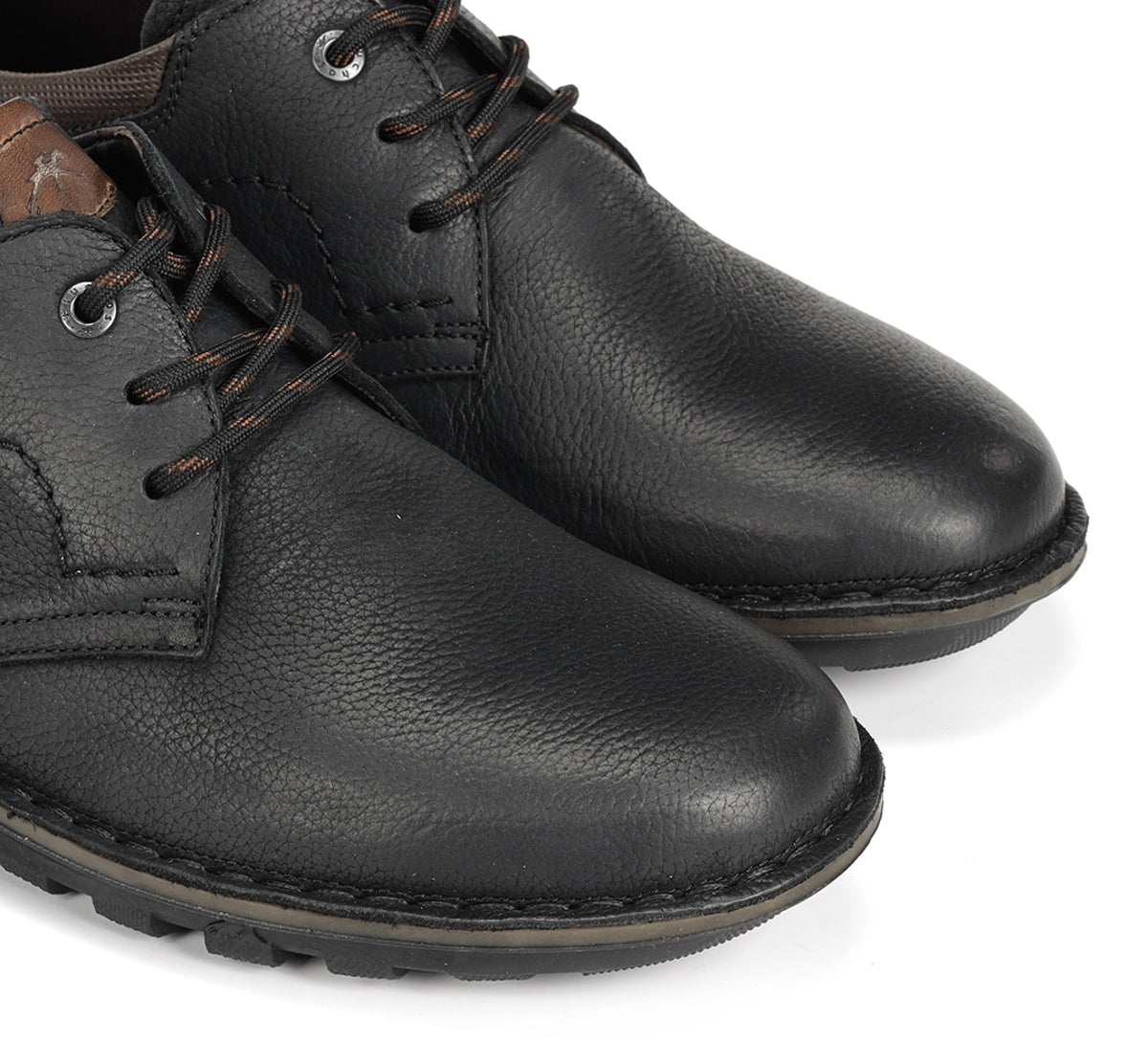 Fluchos Alvin F2258 chaussure noir cuir à lacets