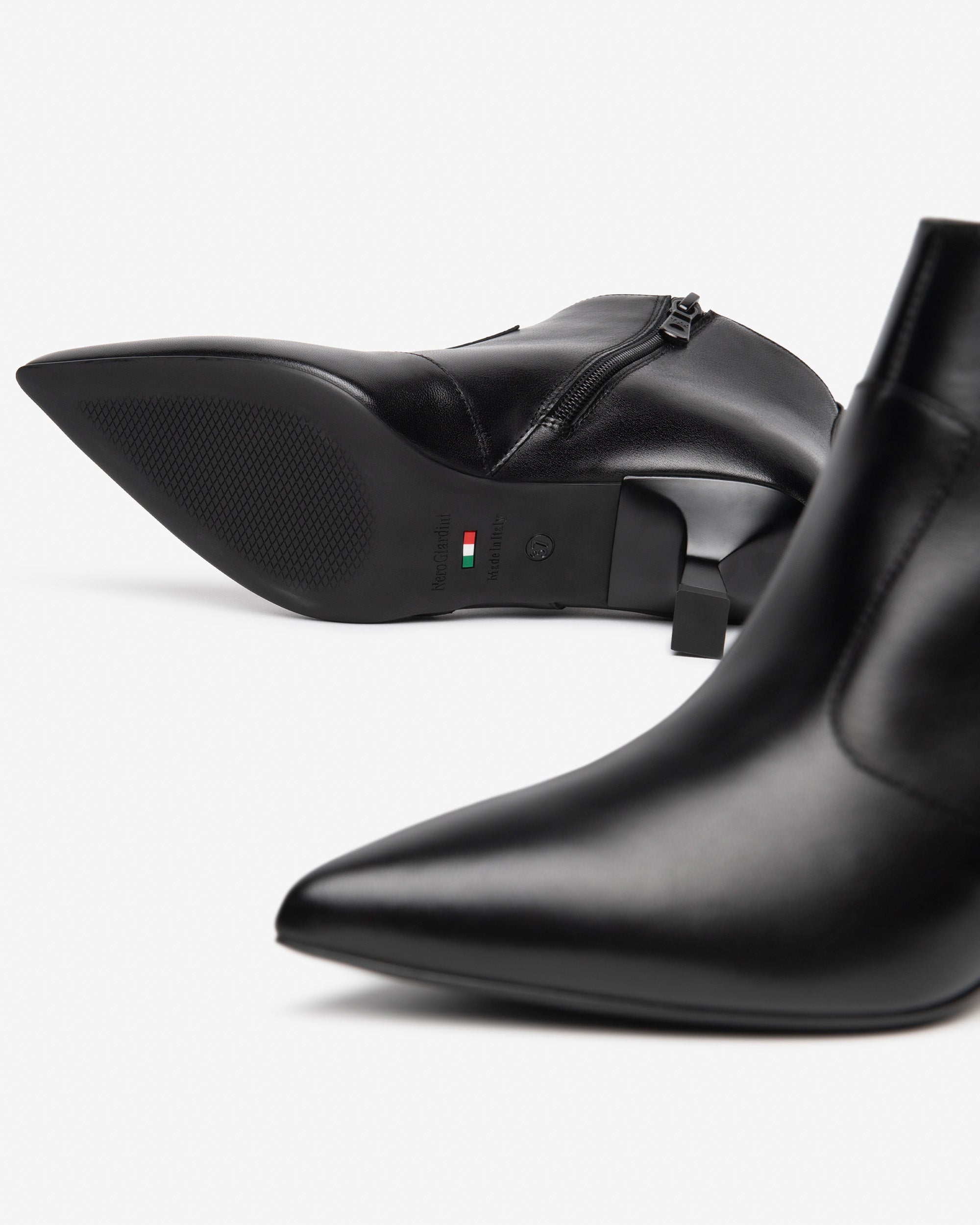 Nero Giardini Ankle Booties bottines cuir talon 55