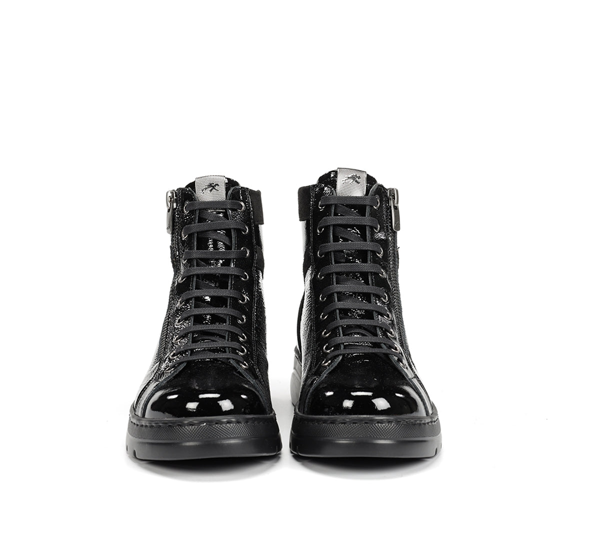 Fluchos Pompas F2250 bottines femme noir cuir léger