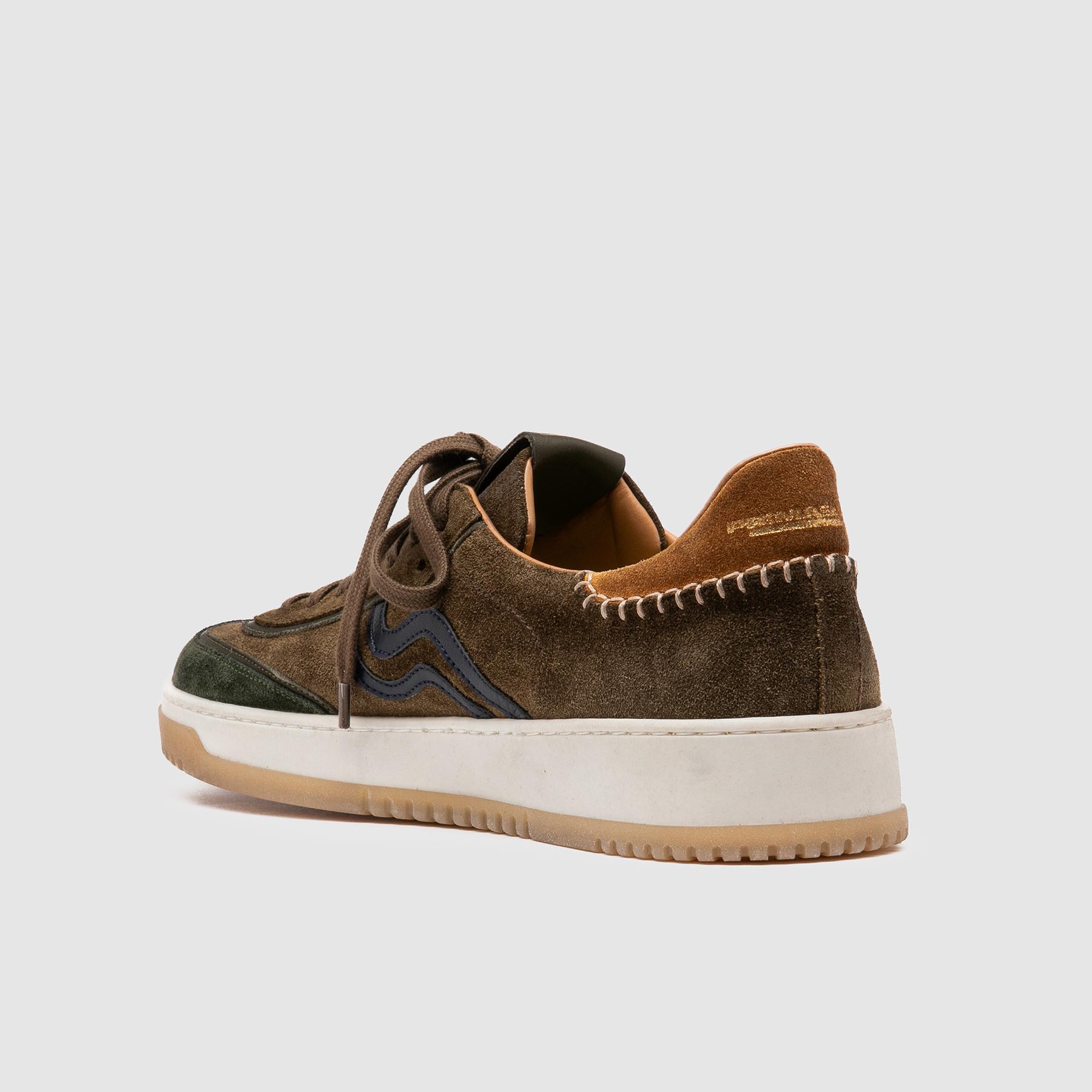 Primabase Duke Baskets Cuir Blanc Homme