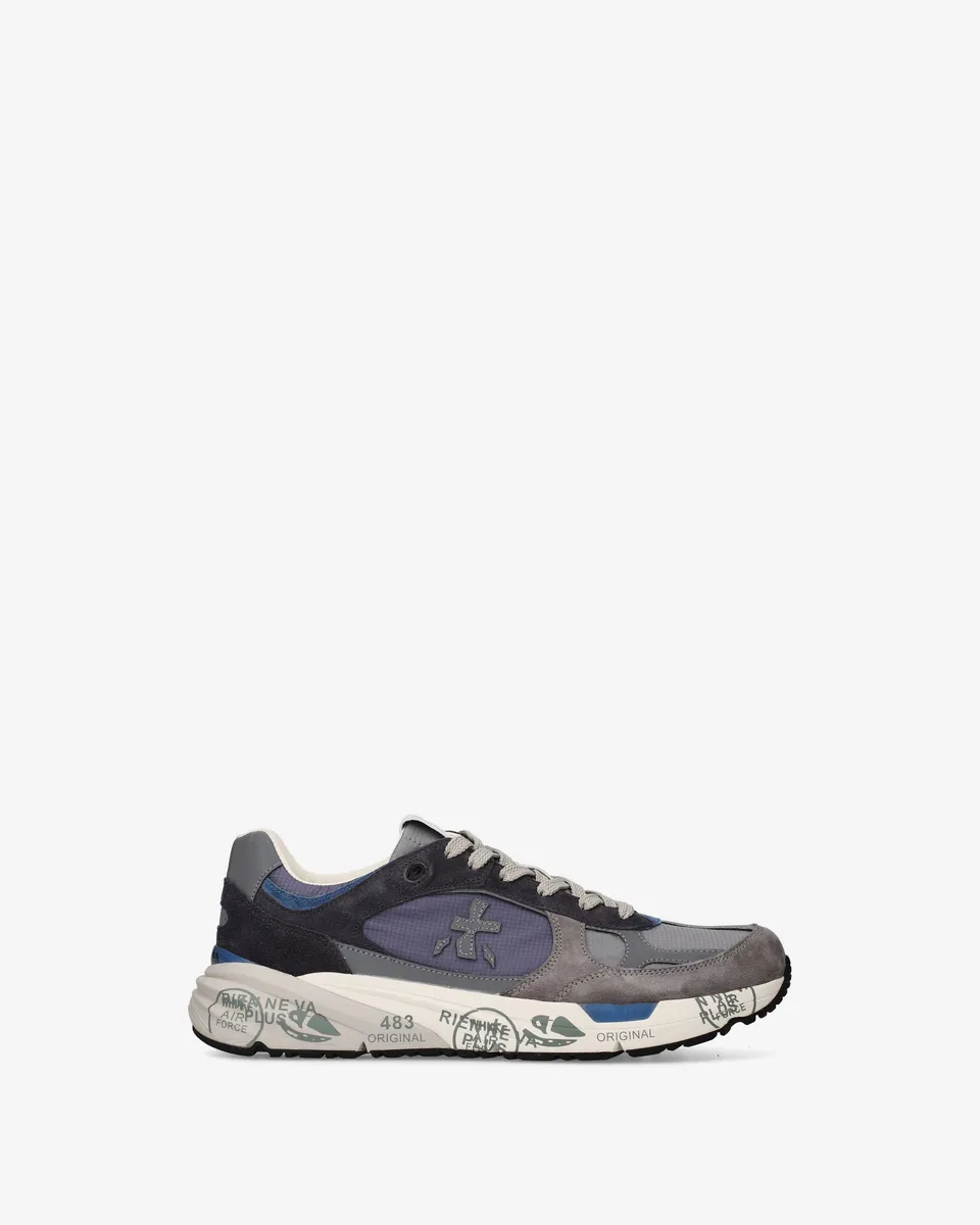 Premiata Mase25 8021 sneakers bleu gris homme