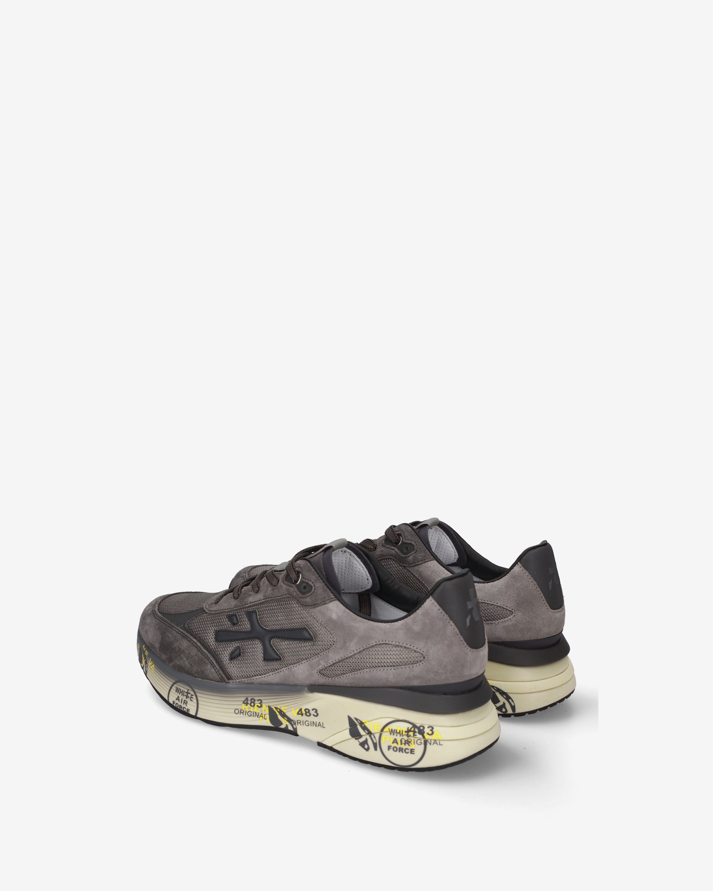 Premiata Moerun 8540 sneakers gris noir mesh