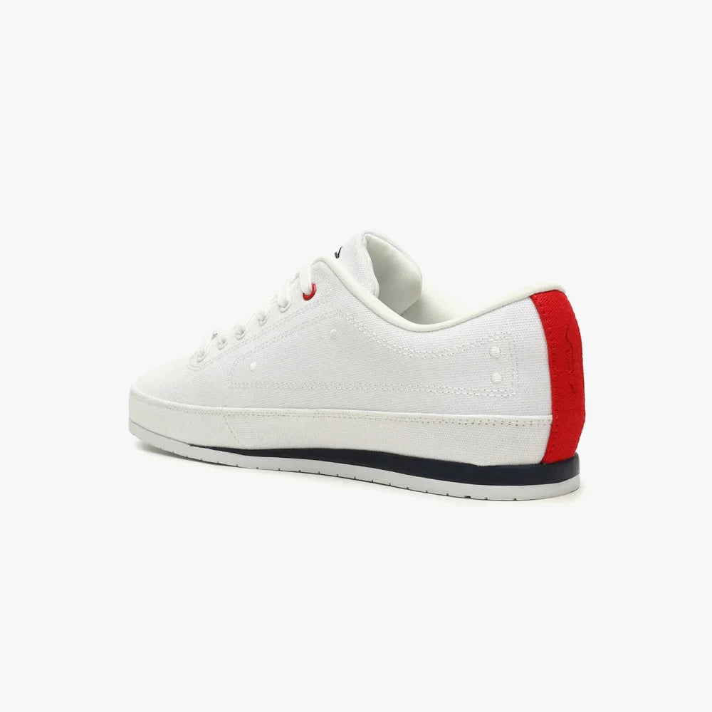 VO7 Yacht 10 White Sneaker Blanche Textile Basse