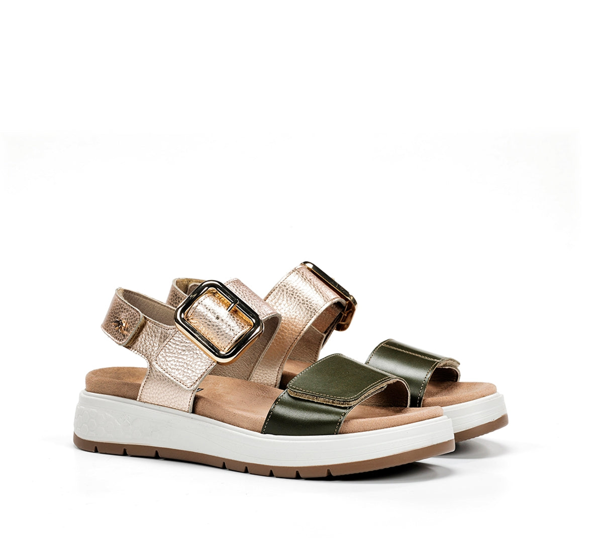 Fluchos Street F2166 sandales vert femme