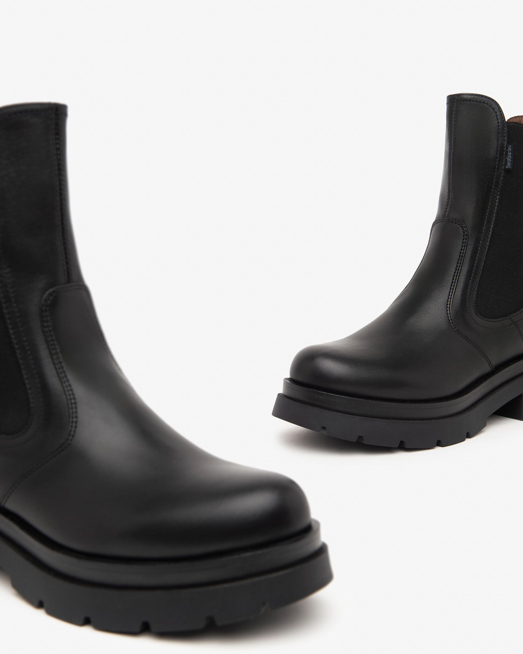Nero Giardini Chelsea Boots bottines cuir femme hiver