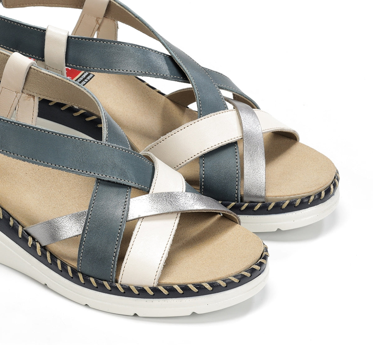 Fluchos Leza F2135 sandale bleue femme