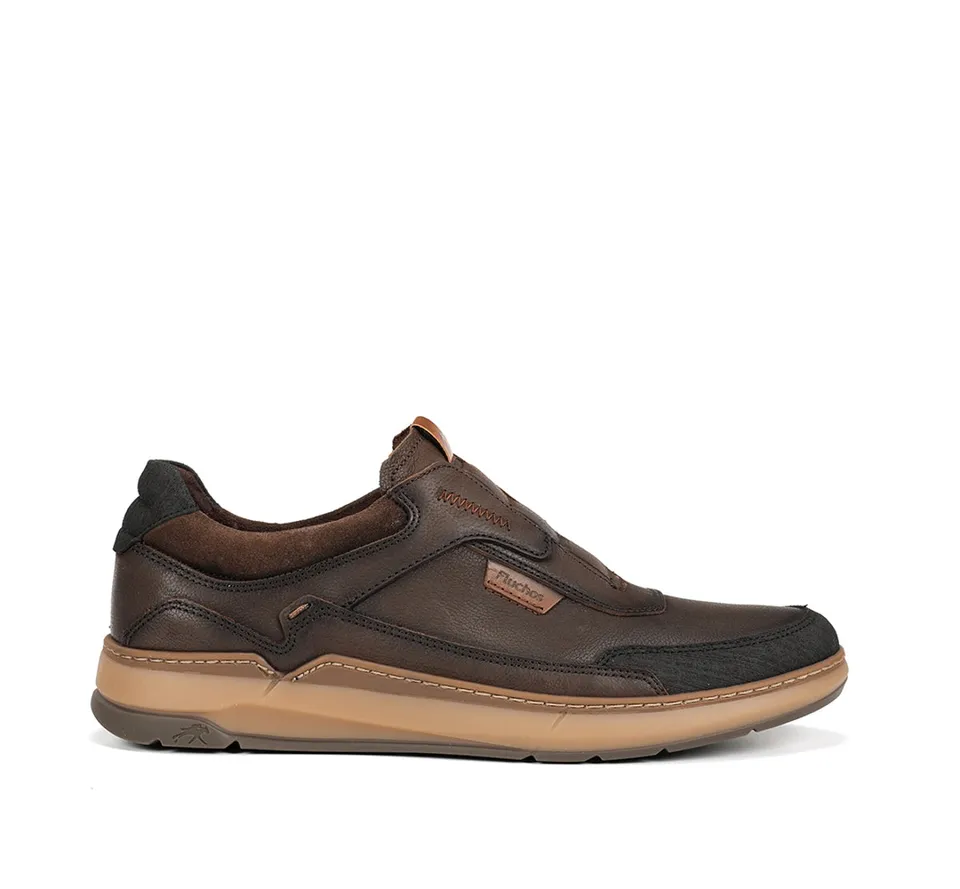 Fluchos Deportivos Jeff F2278 baskets marron lacets
