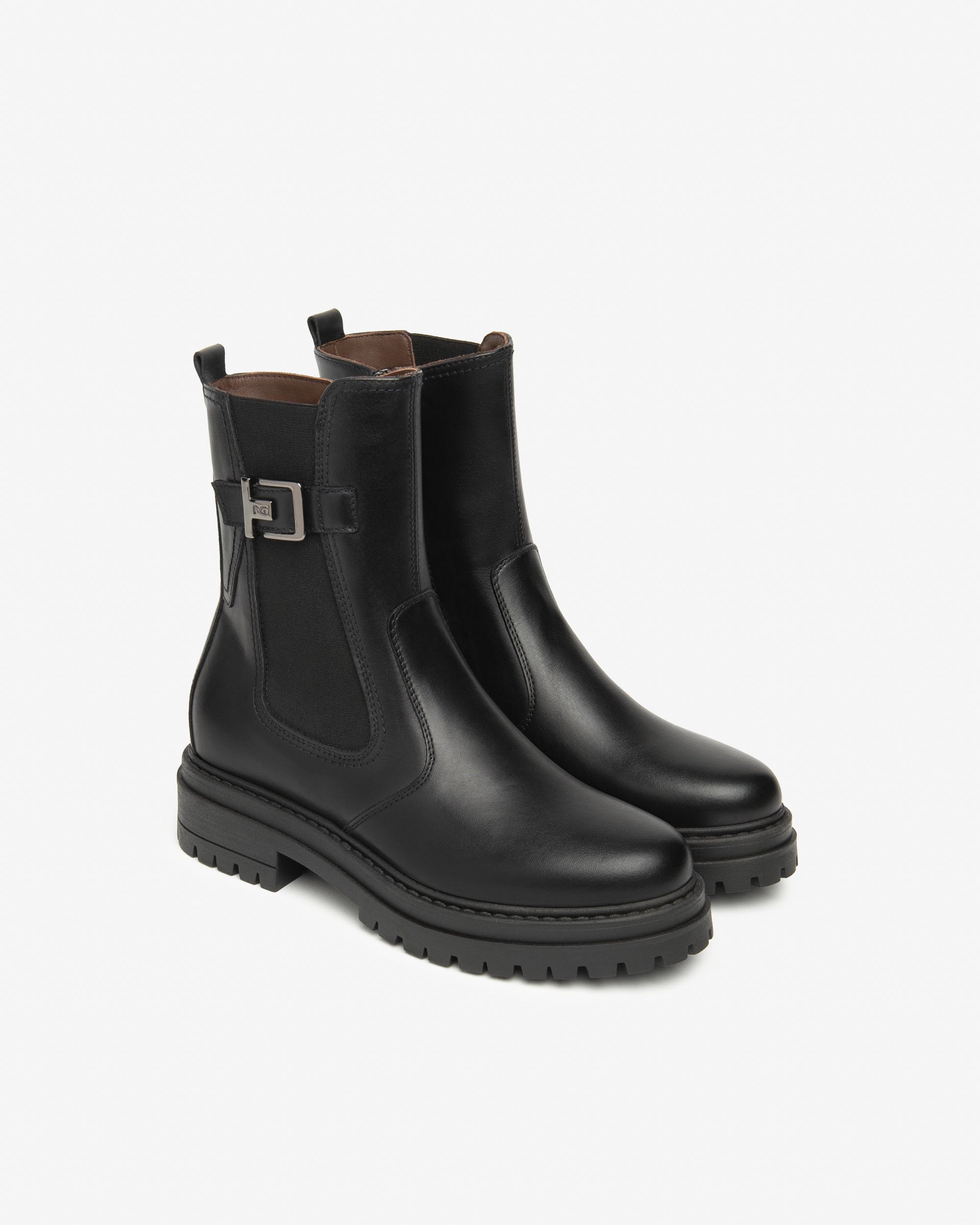 Nero Giardini Chelsea Boots bottines cuir femme 38