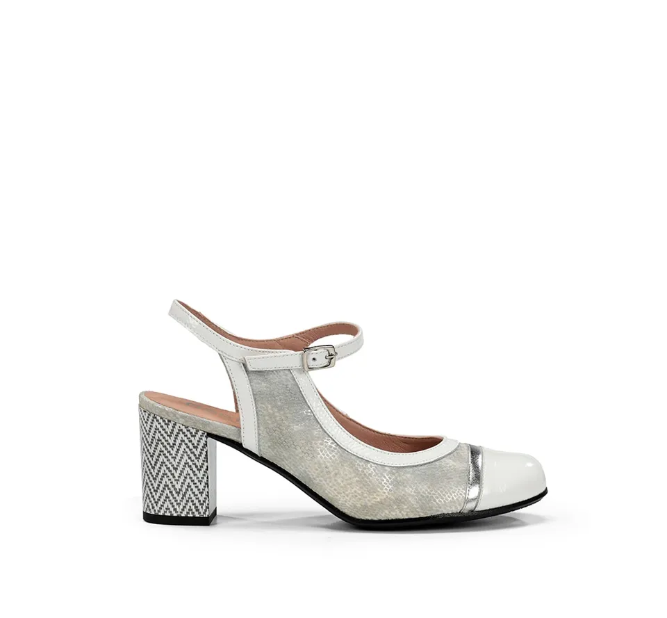 Dorking Rodin D9093 chaussure blanc femme cuir