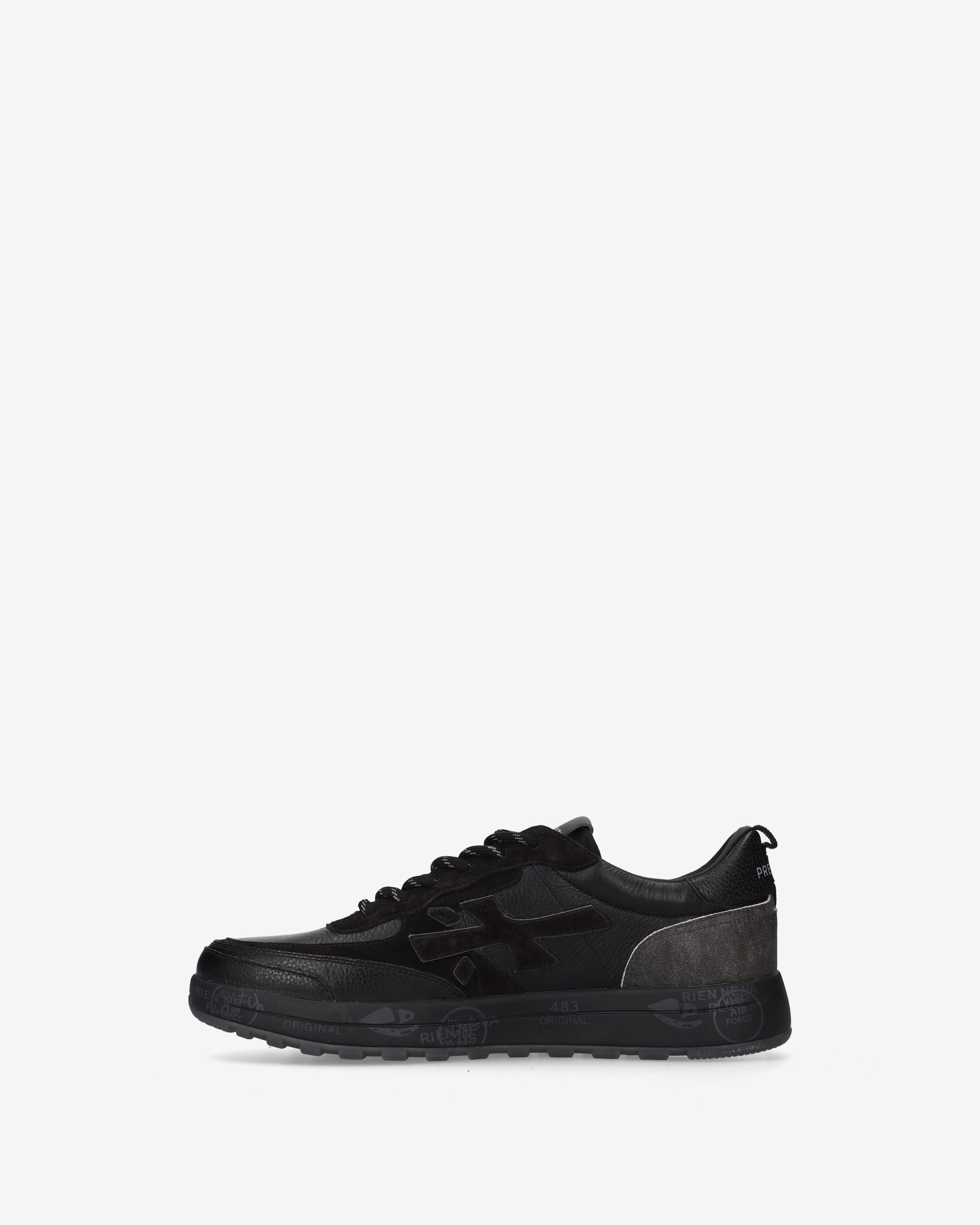 Premiata Nous 8465 sneakers cuir noir homme