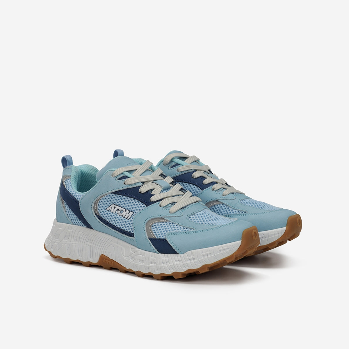 Atom by Fluchos AT186 baskets bleu sport femme