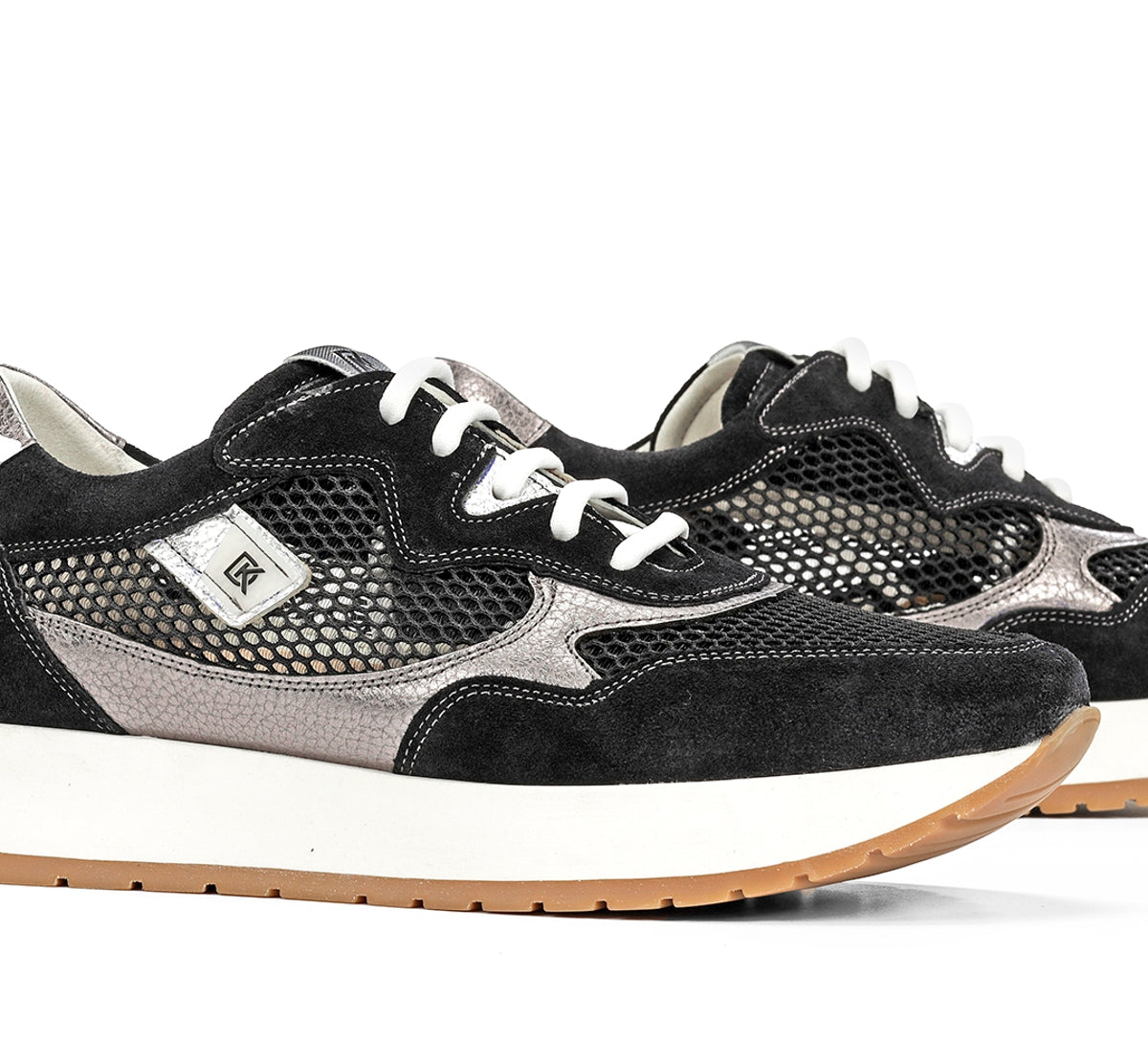 Fluchos Dorking Split D9473 basket femme noire