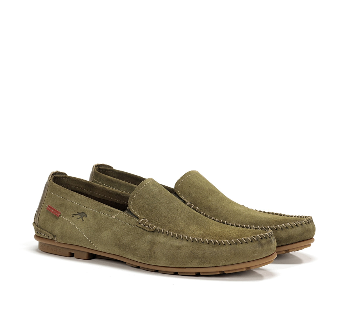 Fluchos Dorian F1091 mocassin homme vert confort flexible
