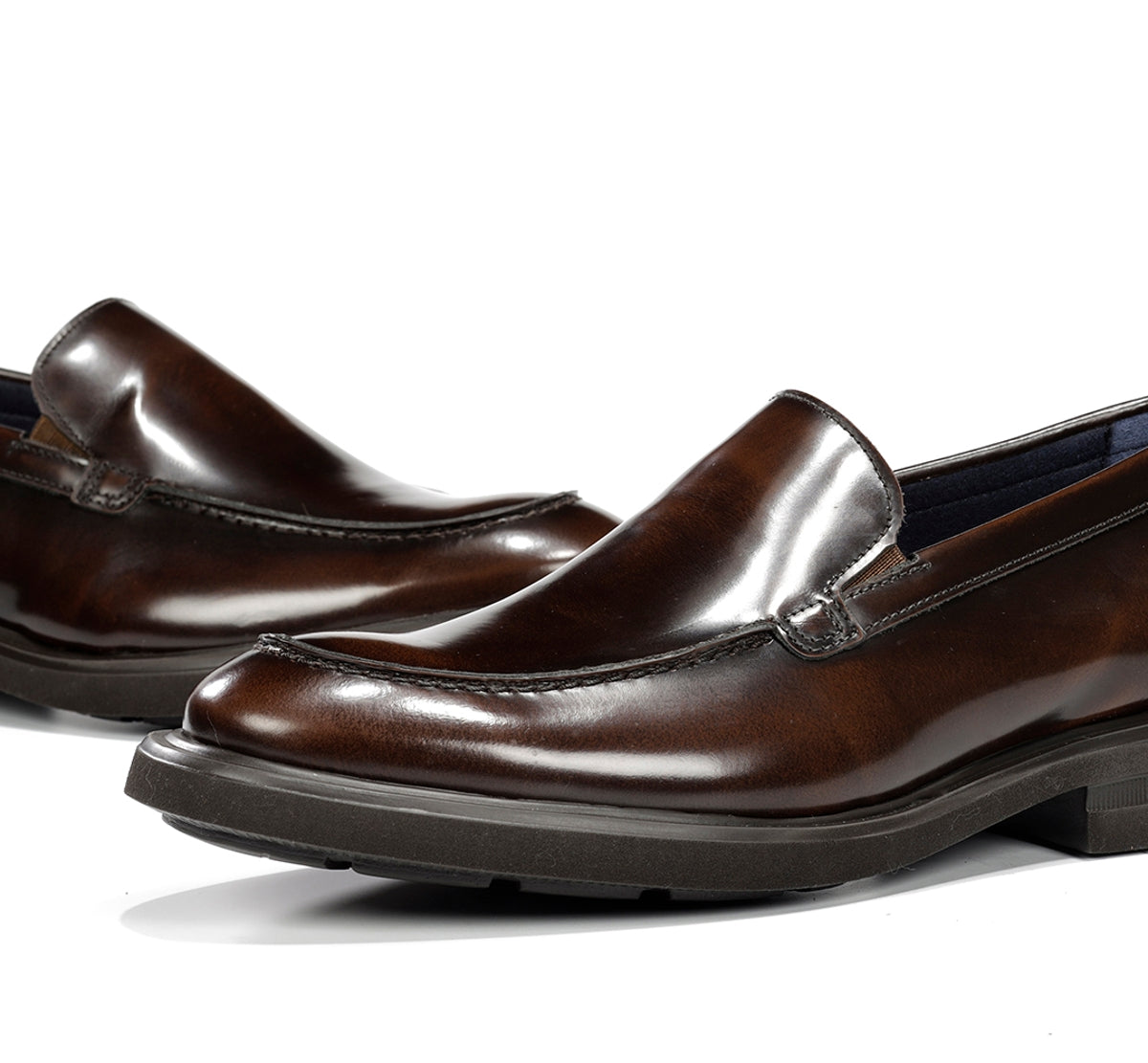 Fluchos Belgas F1223 mocassins homme marron cuir