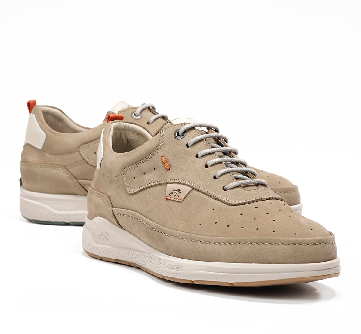 Fluchos Kadir F2447 Baskets Homme Taupe Léger