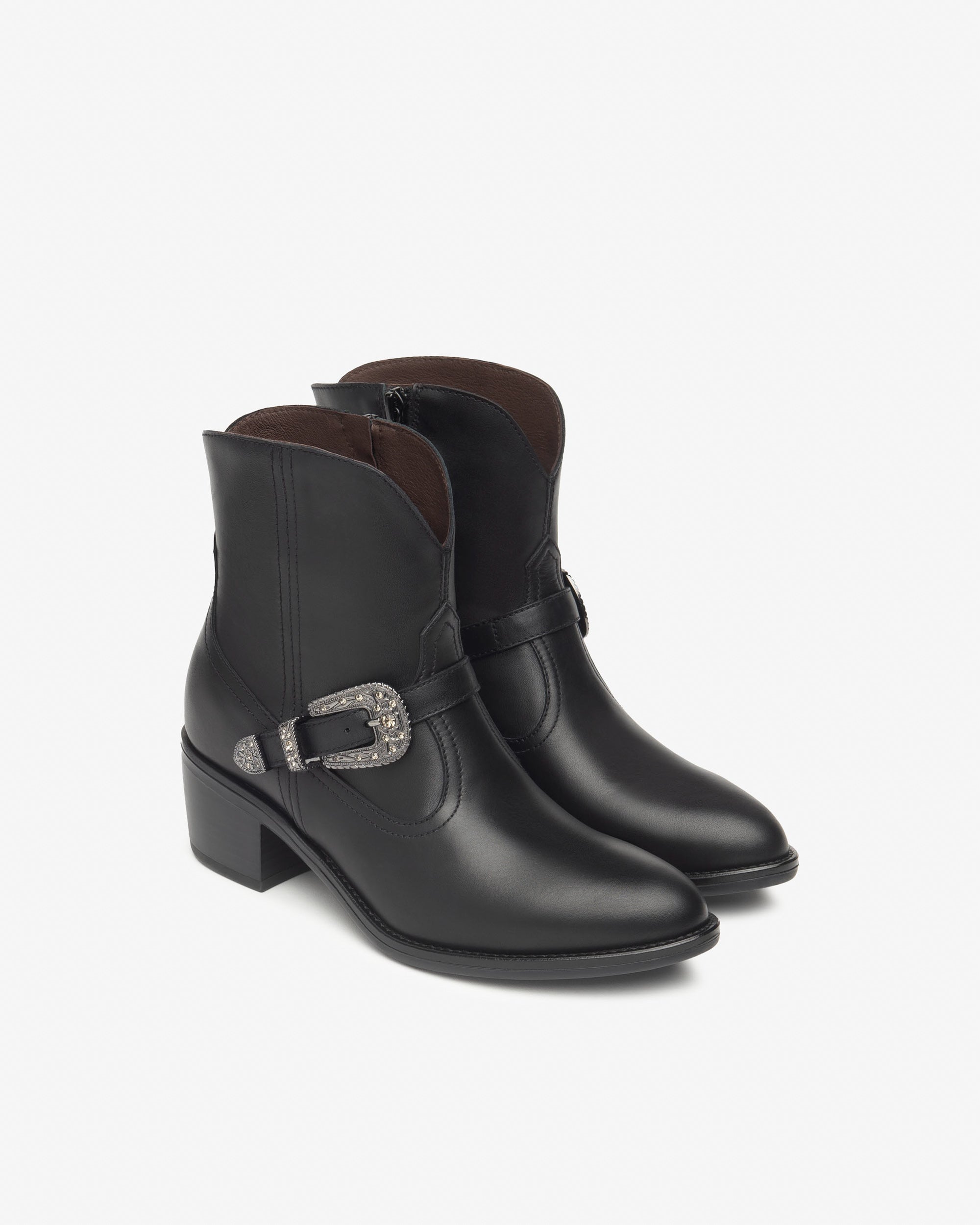 Nero Giardini Ankle Boots Bottines Cuir Femme Confort