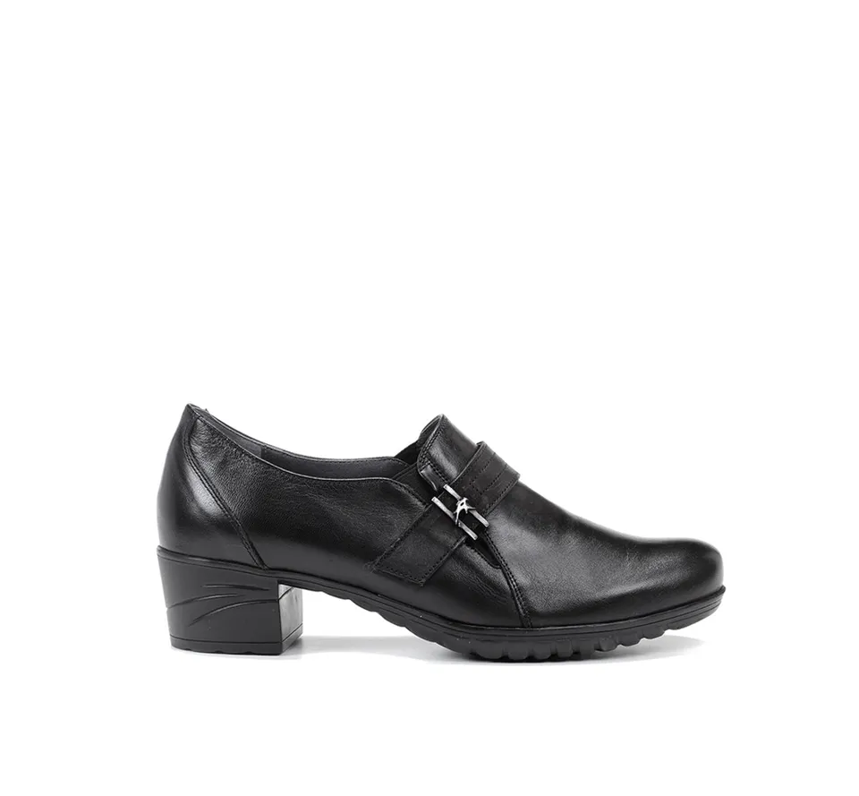 Fluchos Charis F0942 escarpins noir talon moyen