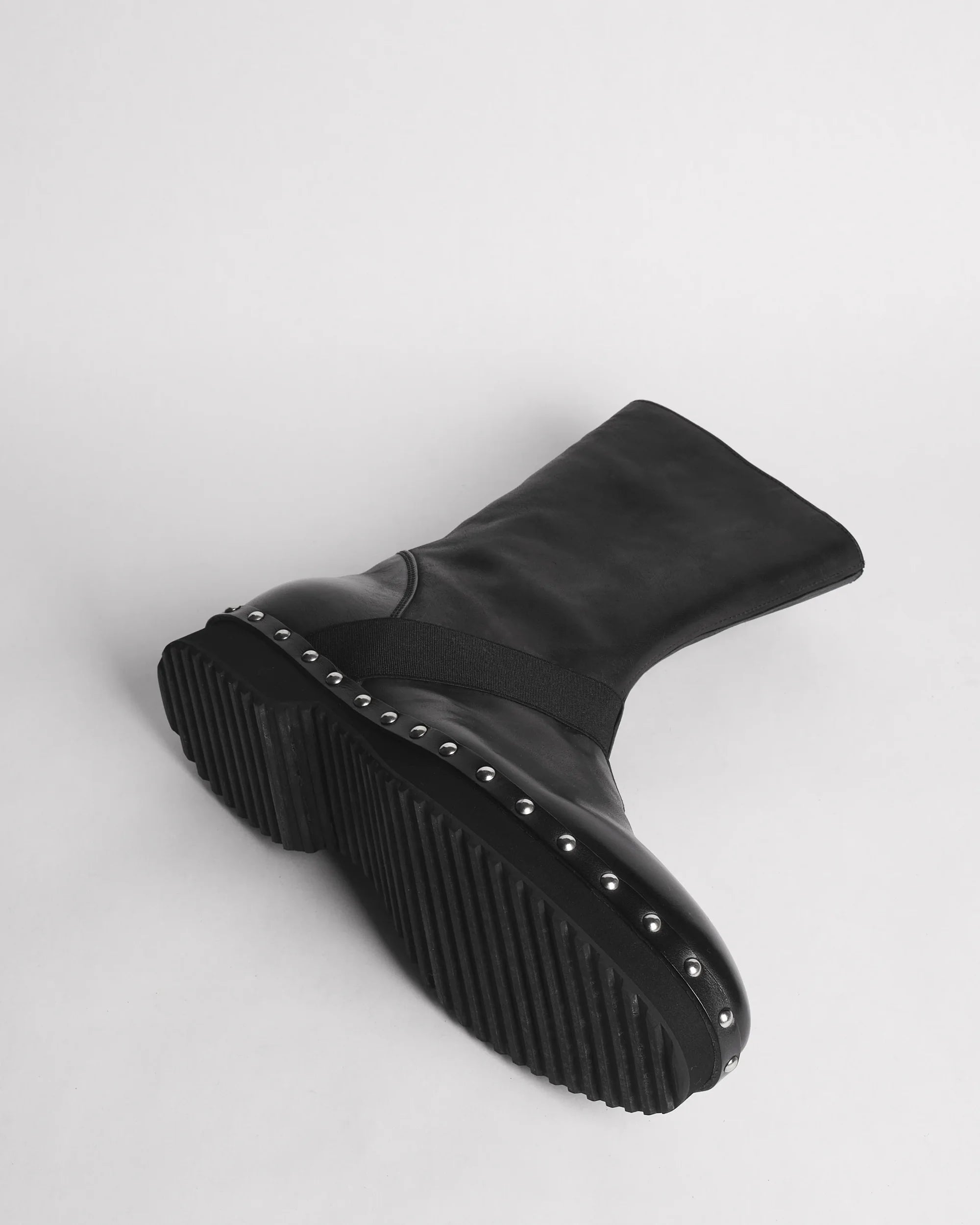 Premiata 014 boots cuir homme détails métal made in Italy