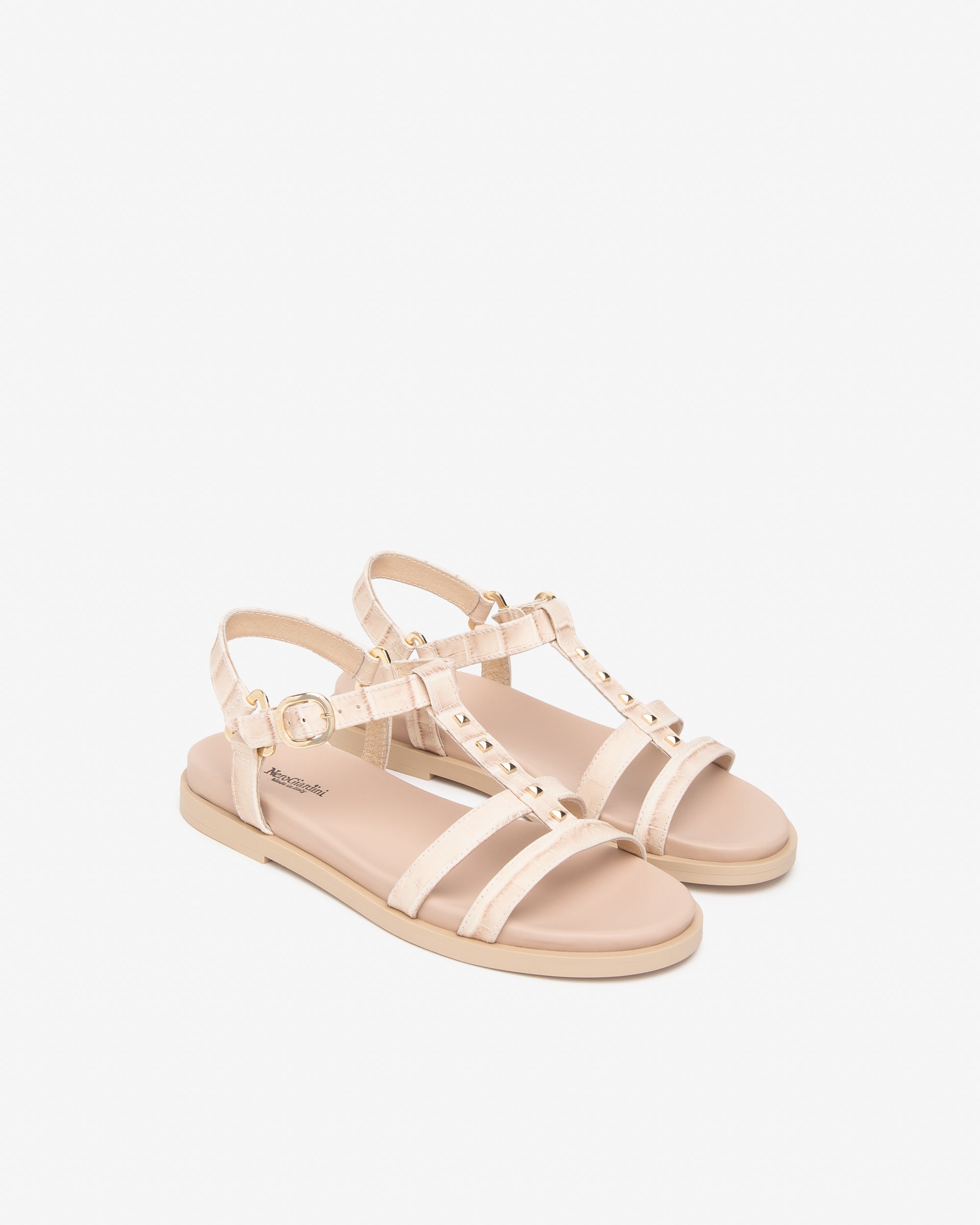Nero Giardini Sandals Sandales cuir femme Made in Italy