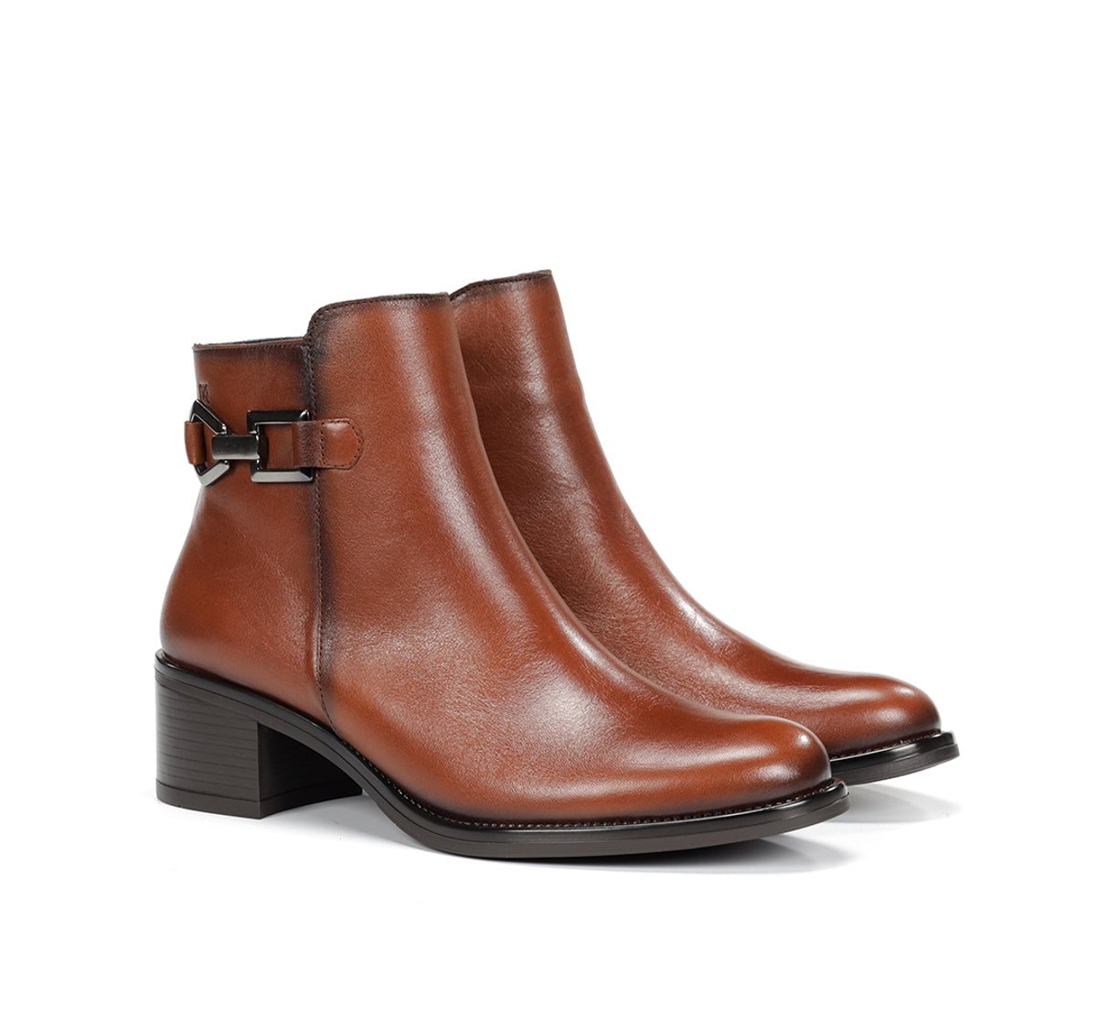 Fluchos Dorking Chiara D9347 bottine marron cuir