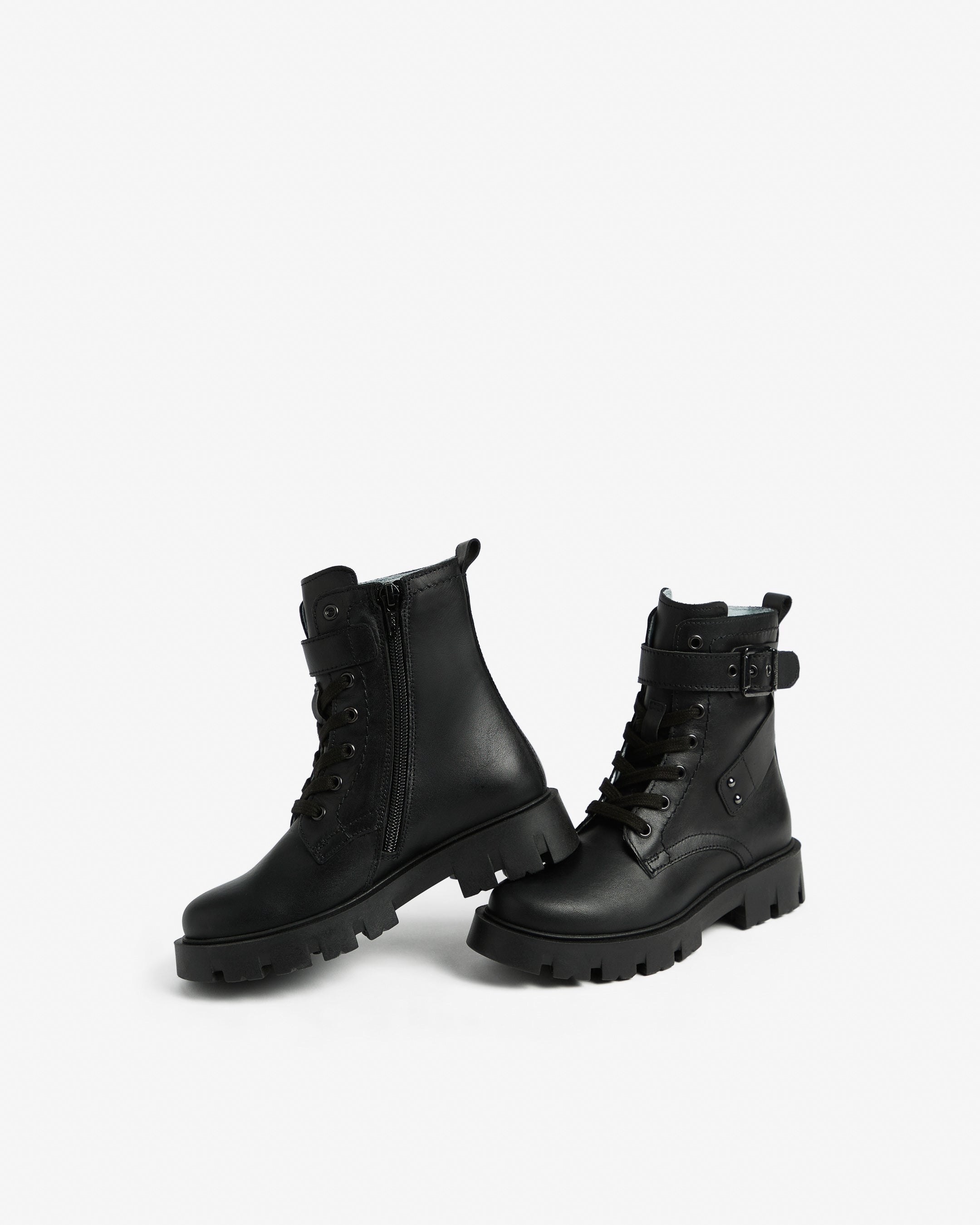 Nero Giardini Combat Boots bottines fille cuir 36