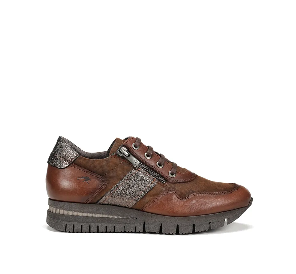 Fluchos Meryl F1624 basket femme marron cuir