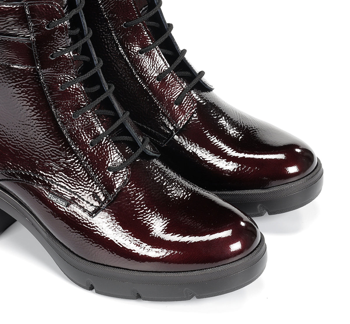Fluchos Fugaz F2107 bottine bordeaux femme cuir talon