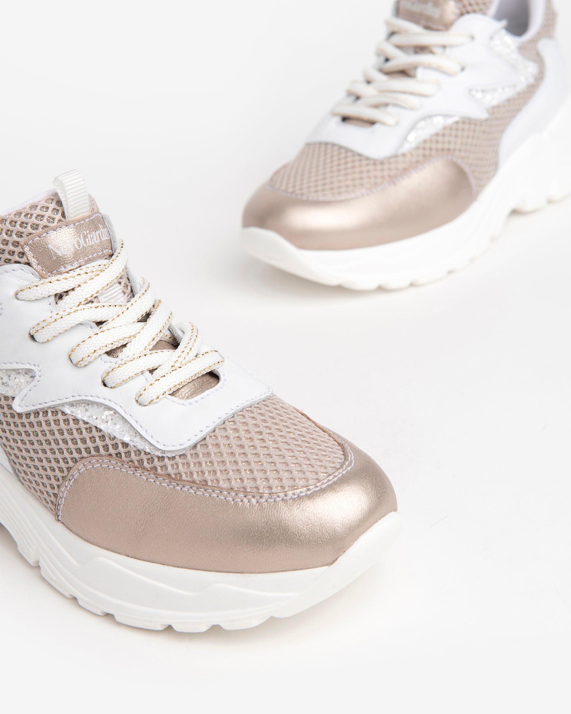 Nero Giardini Sneakers baskets fille toile paillettes 35
