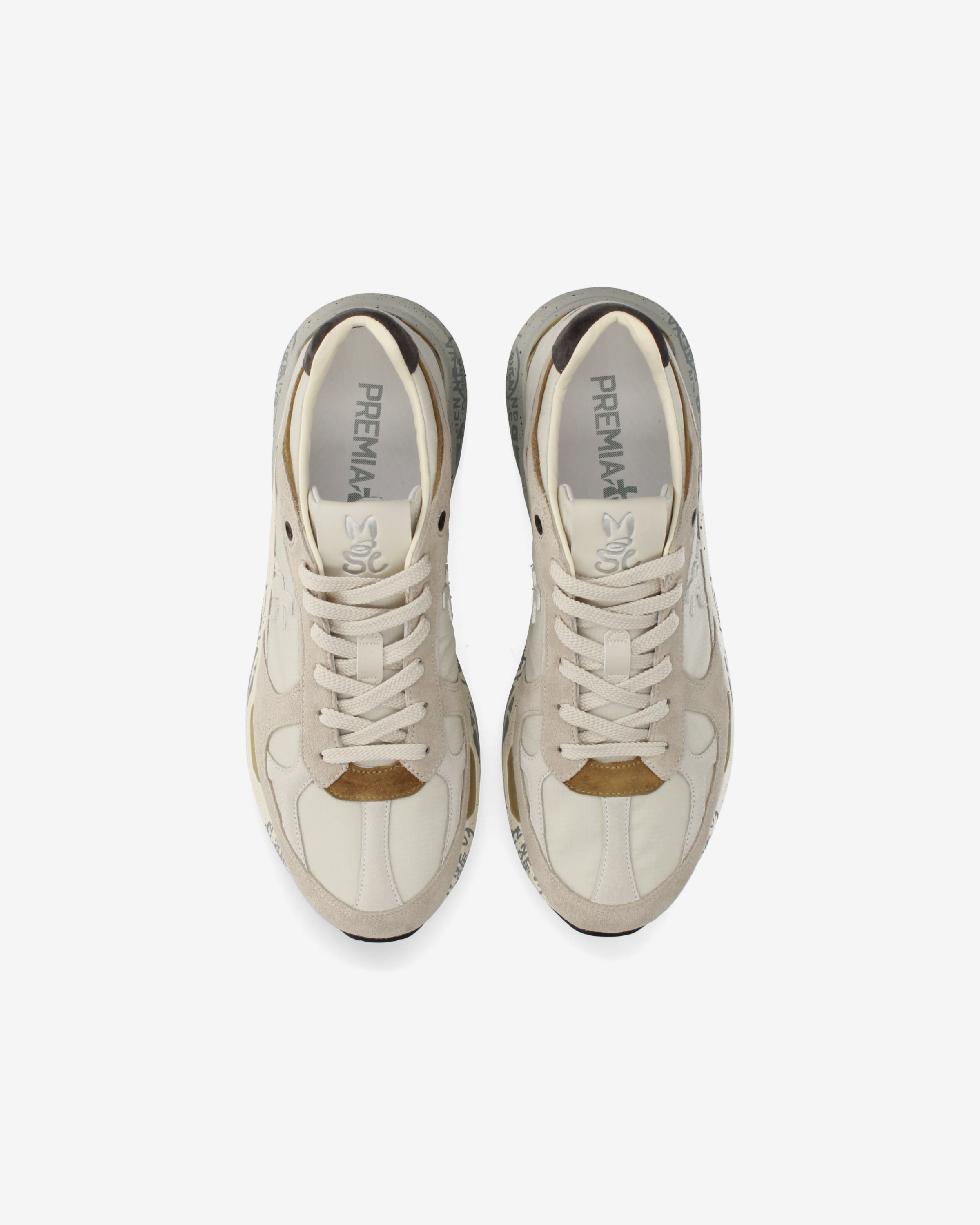 Premiata Mase25 8425 baskets crème cuir