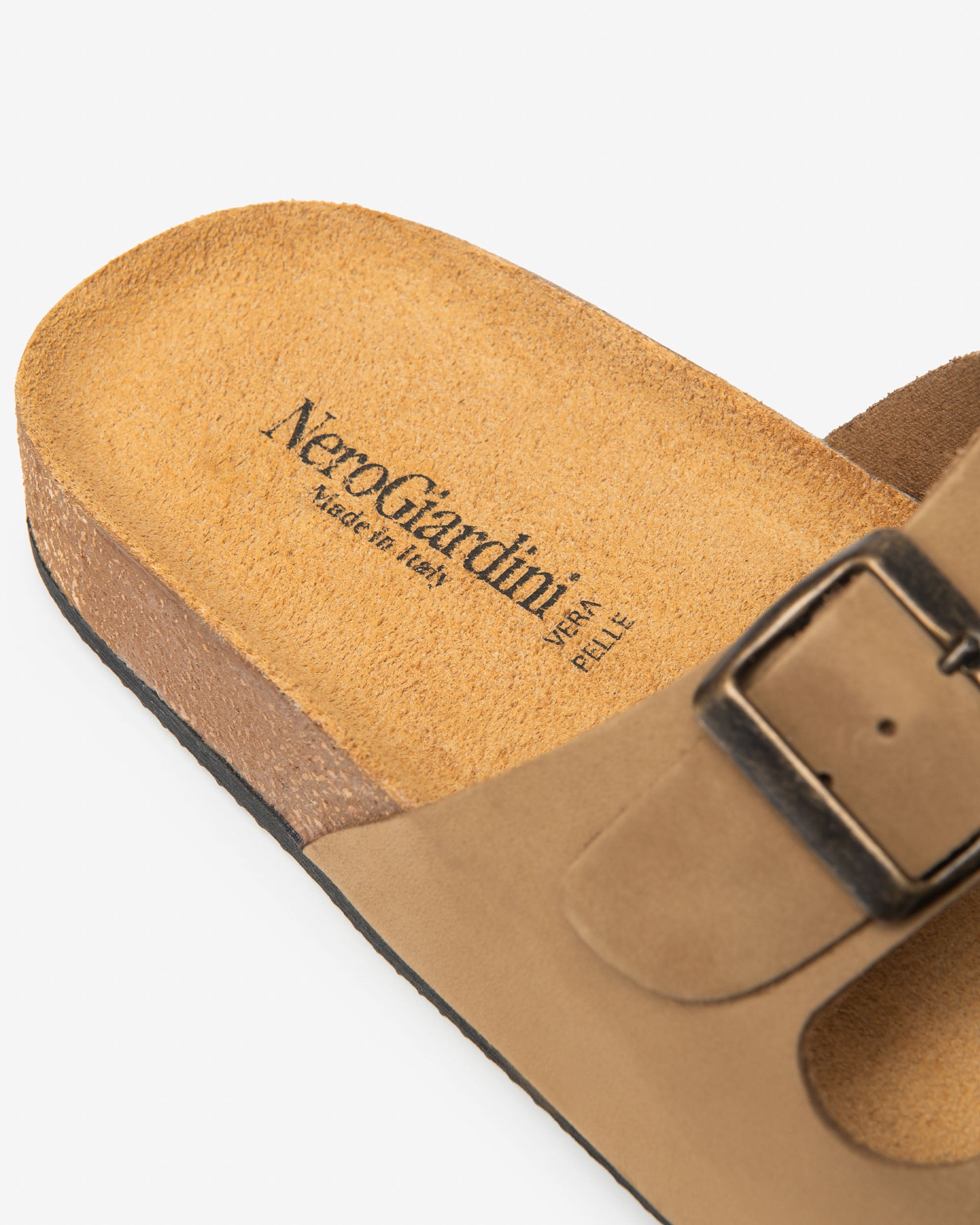 Nero Giardini Slippers Claquettes Homme Cuir Été 42
