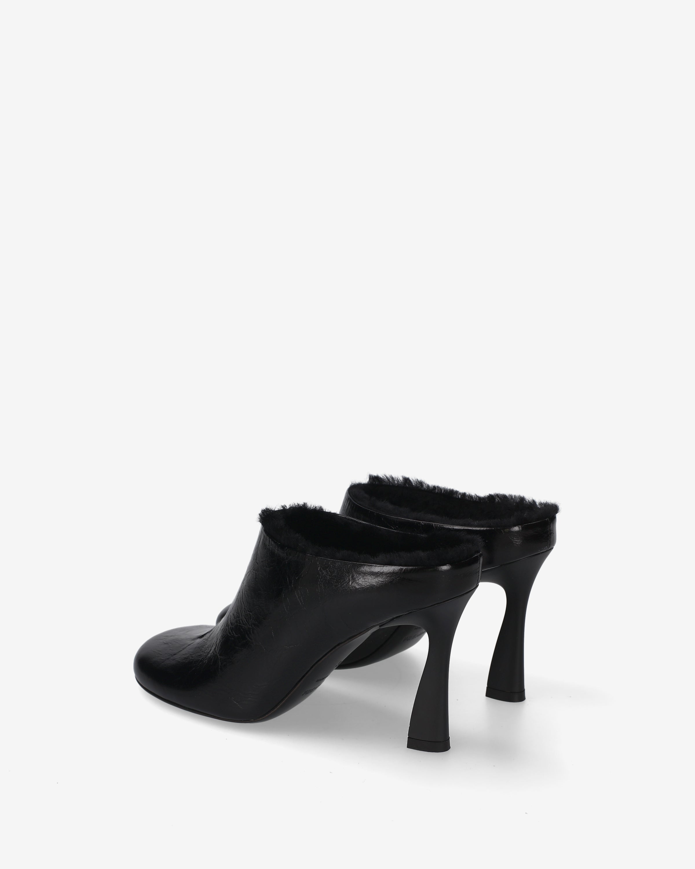 Premiata Mules & Slippers Shearling Mules Down mules noir 38