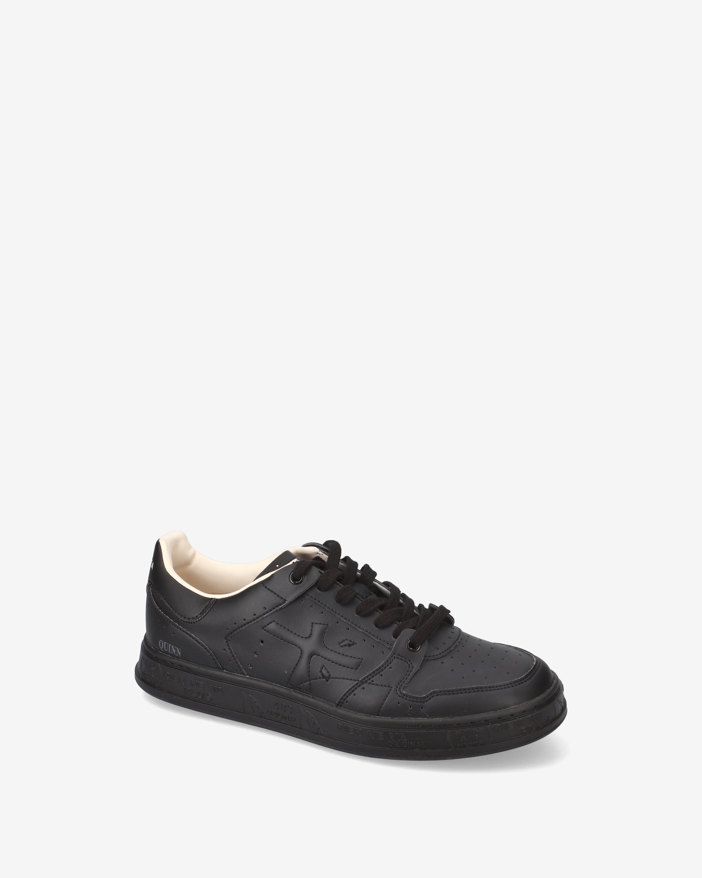 Premiata Quinn 7324 sneakers homme cuir noir