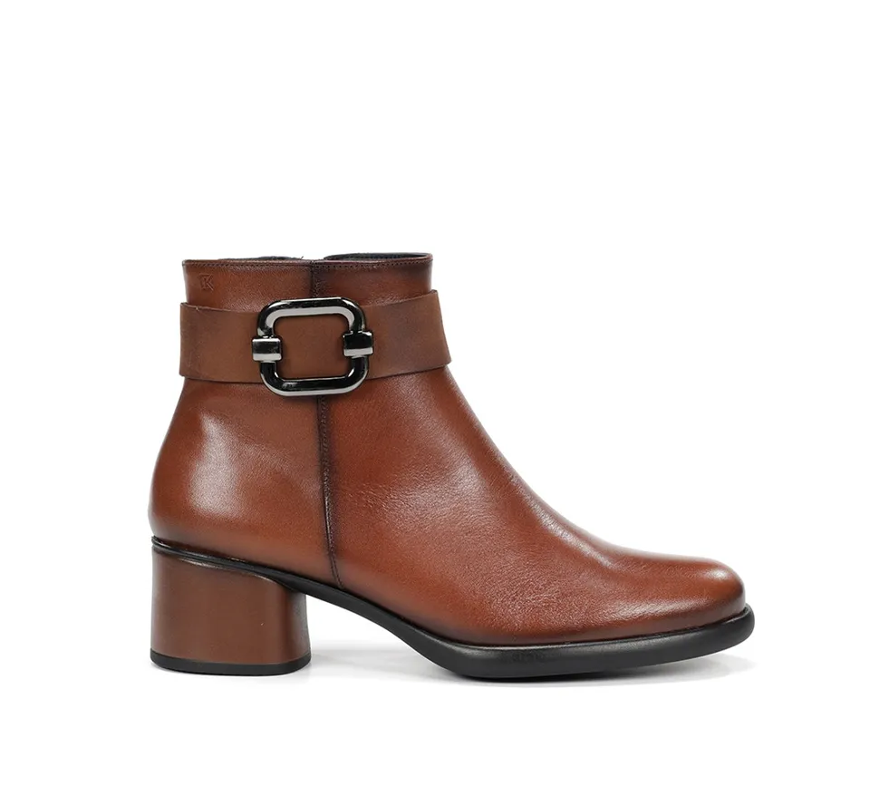 Fluchos Dorking Macy D9369 bottine femme marron talon
