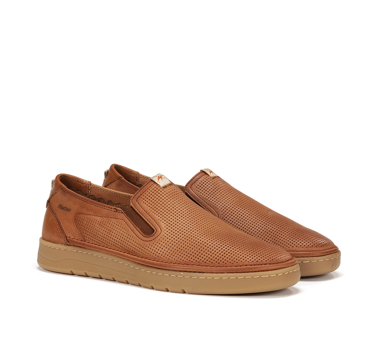 Fluchos Leo F1946 baskets slip on marron homme