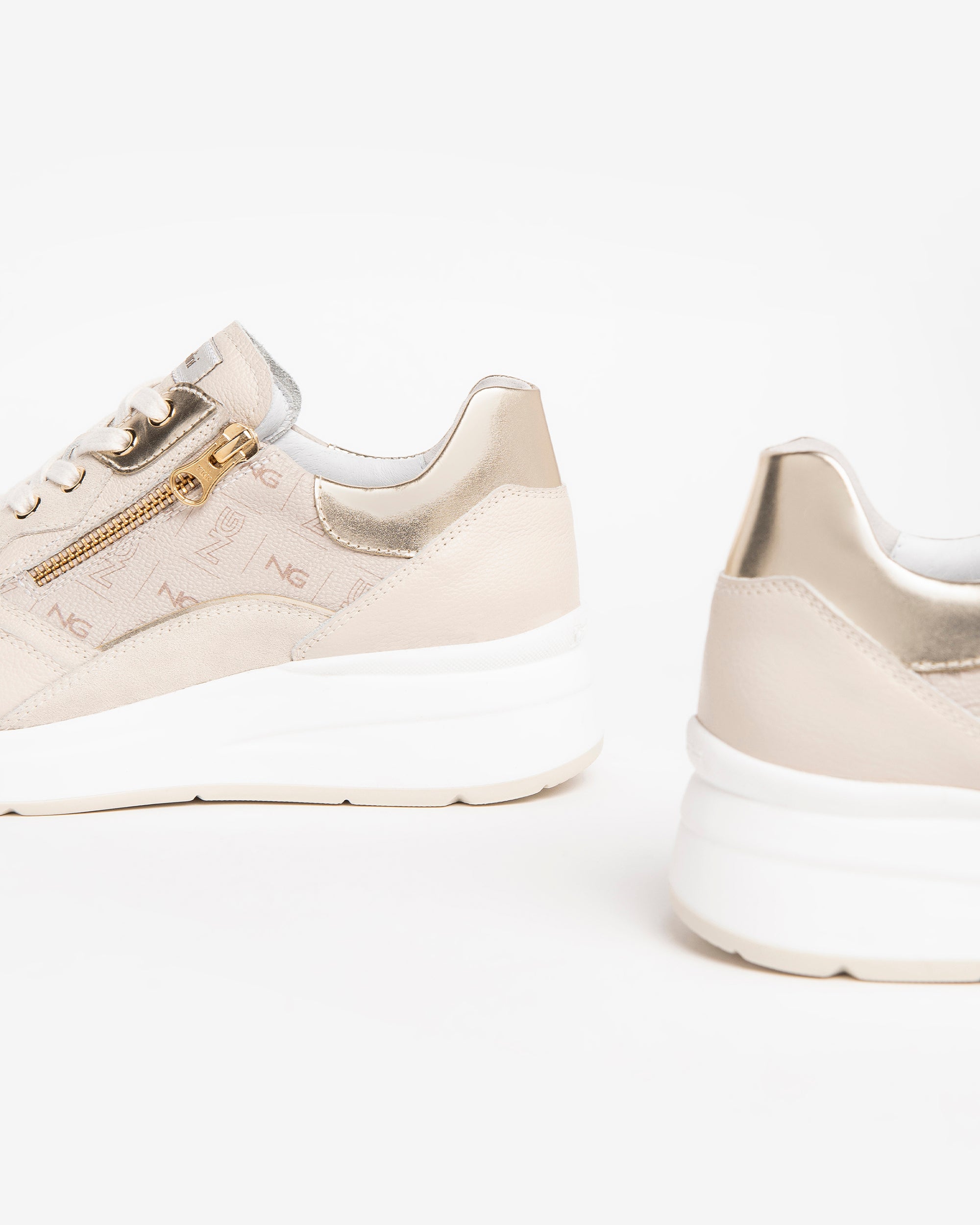 Nero Giardini Sneakers baskets cuir daim femme